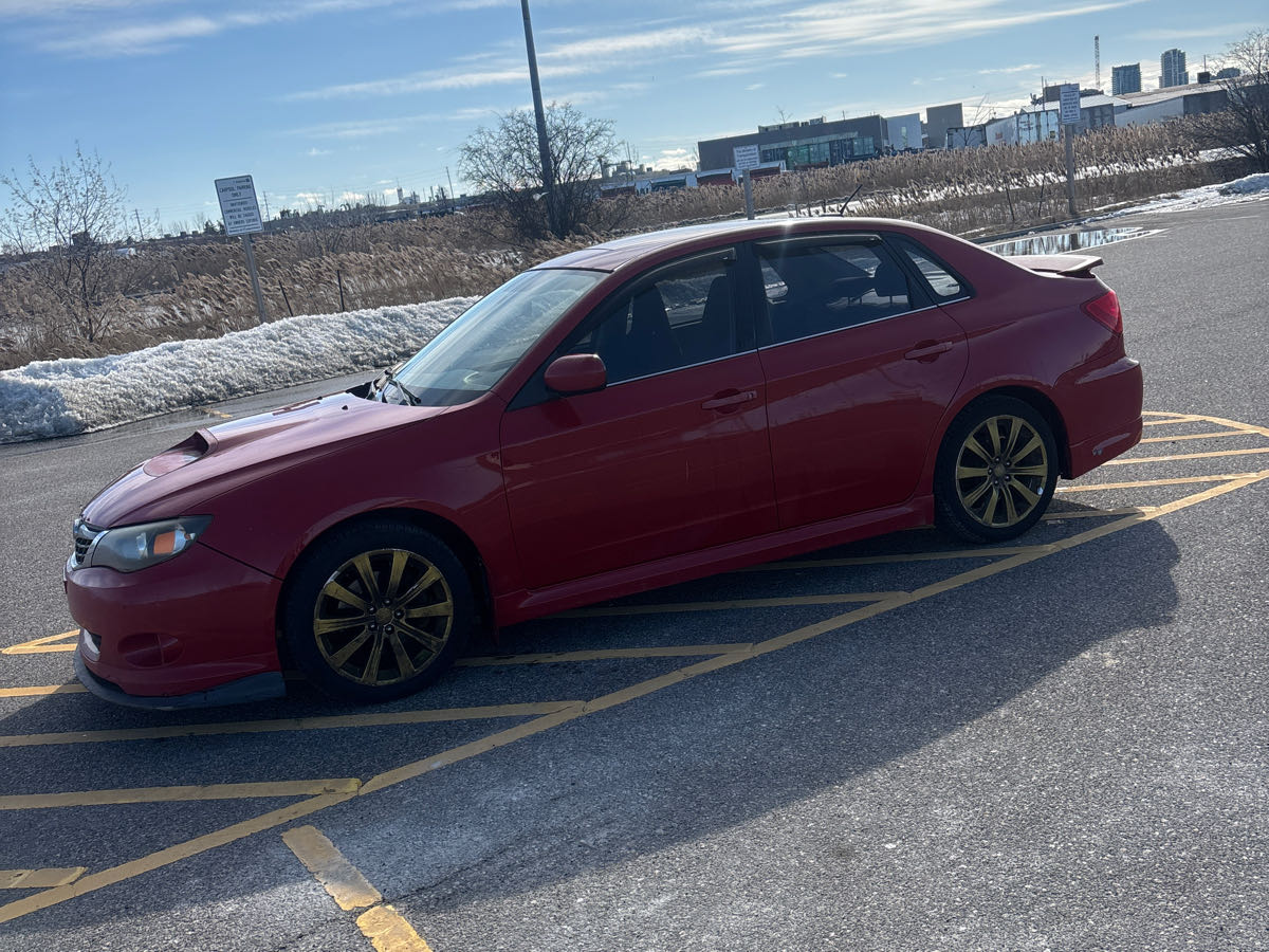 SUBARU IMPREZA WRX 2008 with VIN JF1GE75688G505511 - Photo from auction