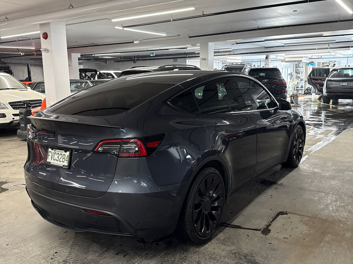Photo 3 from auction – 2021 TESLA MODEL Y PERFORMANCE with VIN 5YJYGDEF2MF268817