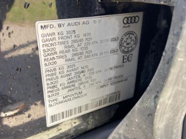Audi Q7 WA1VAAF73JD016050 снимка