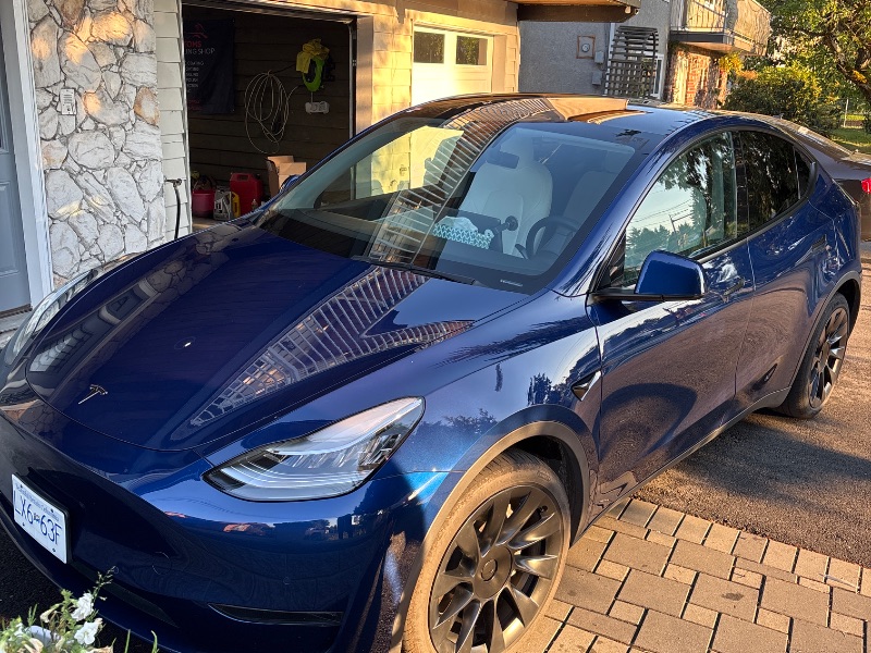 TESLA MODEL Y LONG RANGE 2021 с VIN 5YJYGDEE5MF089937 - Снимка от търг