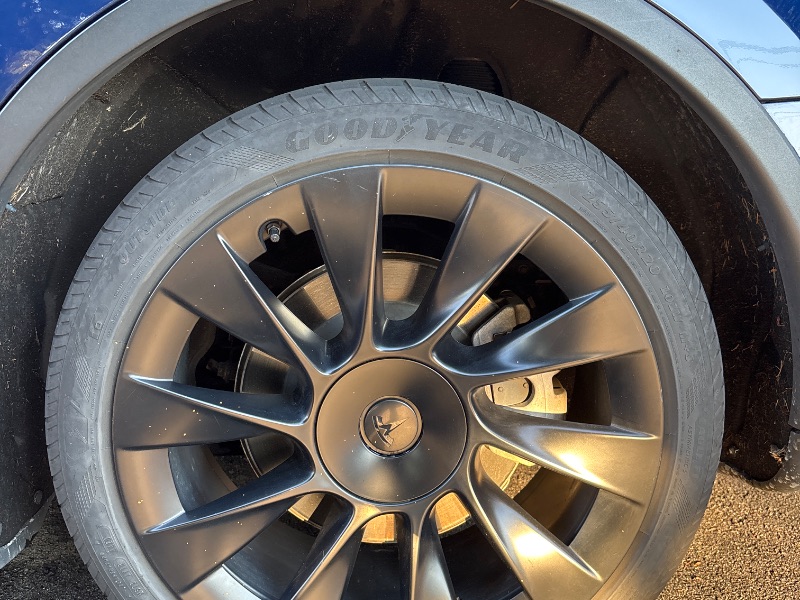 Снимка 7 от търг – 2021 TESLA MODEL Y LONG RANGE с VIN 5YJYGDEE5MF089937