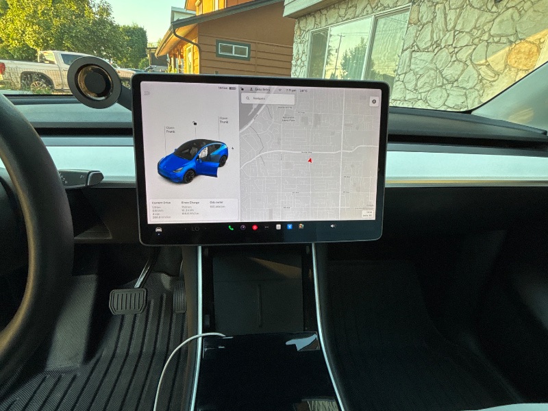 Снимка 9 от търг – 2021 TESLA MODEL Y LONG RANGE с VIN 5YJYGDEE5MF089937