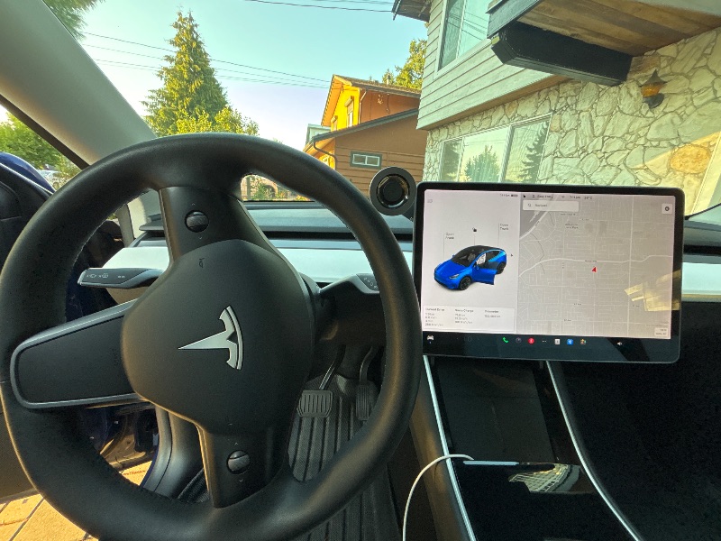 Снимка 8 от търг – 2021 TESLA MODEL Y LONG RANGE с VIN 5YJYGDEE5MF089937