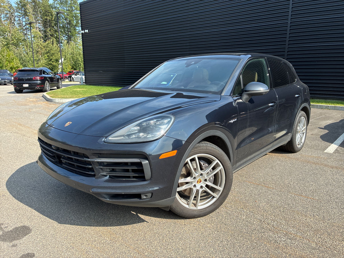 PORSCHE CAYENNE E-HYBRID 2020 with VIN WP1AE2AY2LDA22535 - Photo from auction