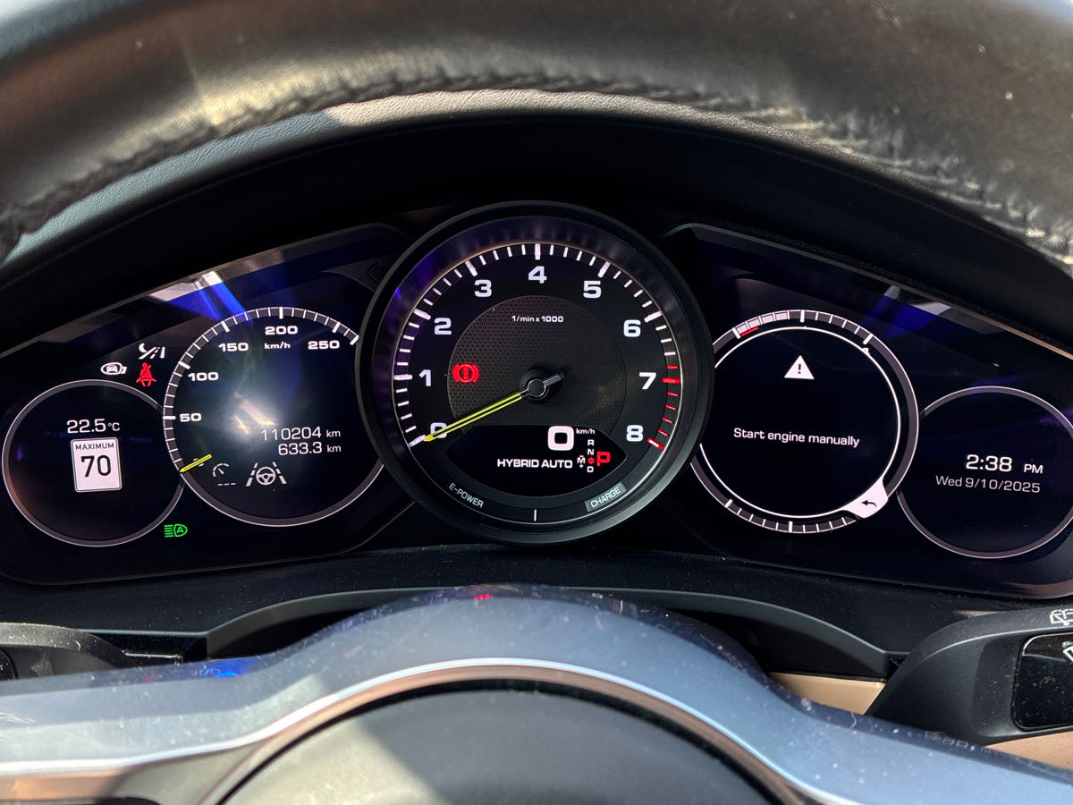Photo 8 from auction – 2020 PORSCHE CAYENNE E-HYBRID with VIN WP1AE2AY2LDA22535