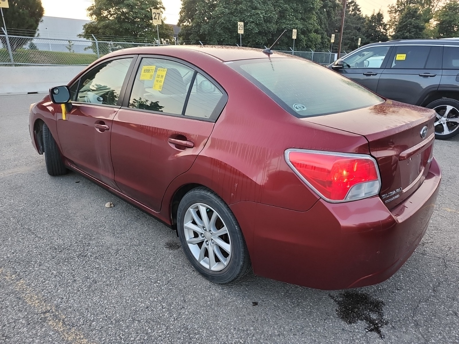 Photo 4 from auction – 2012 SUBARU IMPREZA 2.0I W/TOURING PKG with VIN JF1GJAC64CH009197