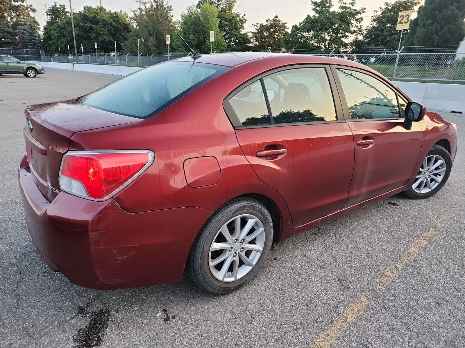 Photo 14 from auction – 2012 SUBARU IMPREZA 2.0I W/TOURING PKG with VIN JF1GJAC64CH009197