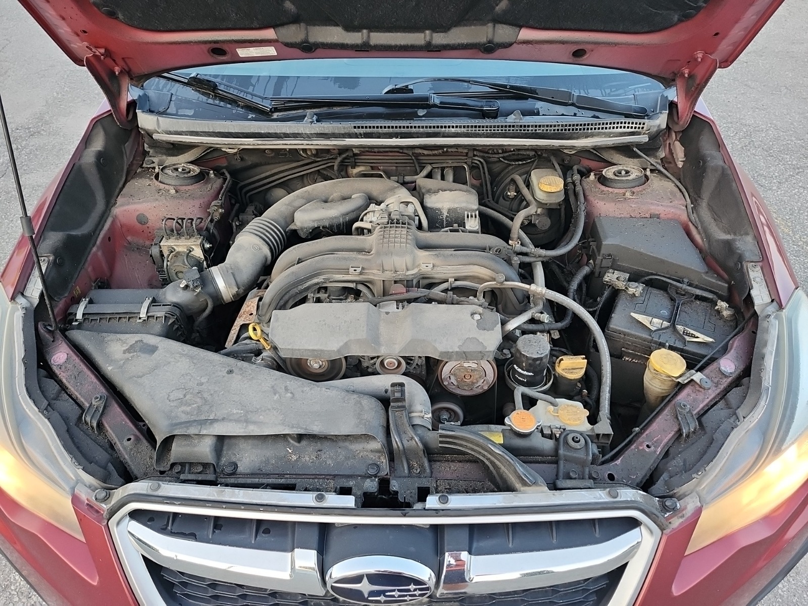 Photo 12 from auction – 2012 SUBARU IMPREZA 2.0I W/TOURING PKG with VIN JF1GJAC64CH009197