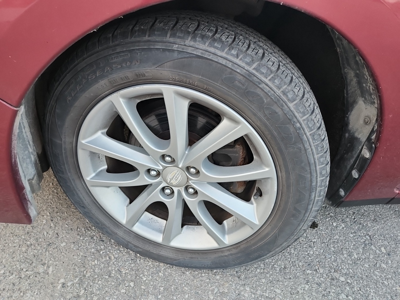 Photo 7 from auction – 2012 SUBARU IMPREZA 2.0I W/TOURING PKG with VIN JF1GJAC64CH009197