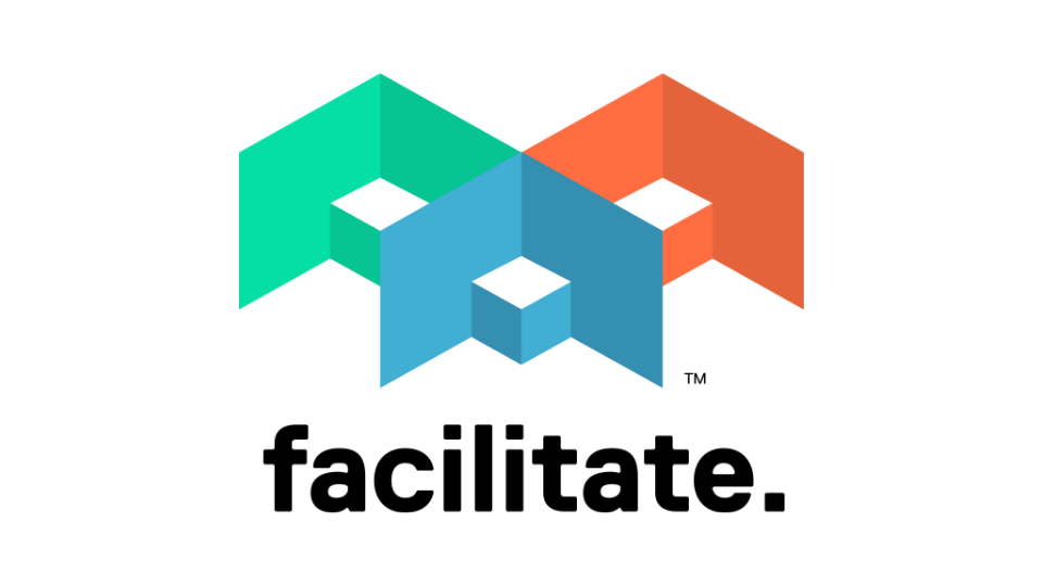 Facilitate vertical logo   solid background