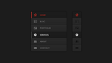 Responsive website navigation
