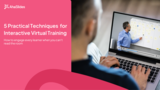 Design the virtual training guide