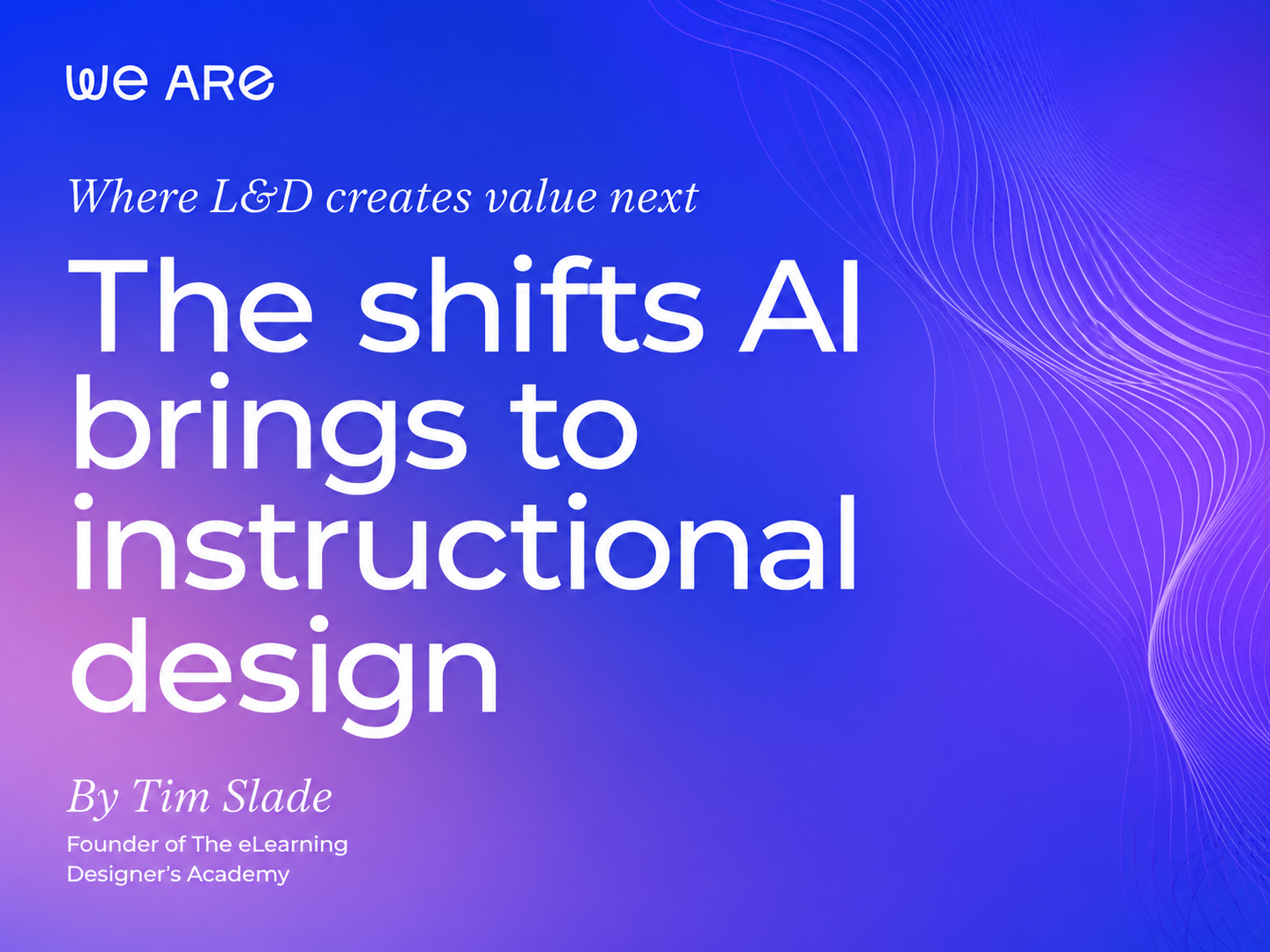 Training mag   the shifts ai brings to id ebook