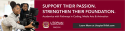 DOOH creative from Utopian Academy of the Arts in category Education