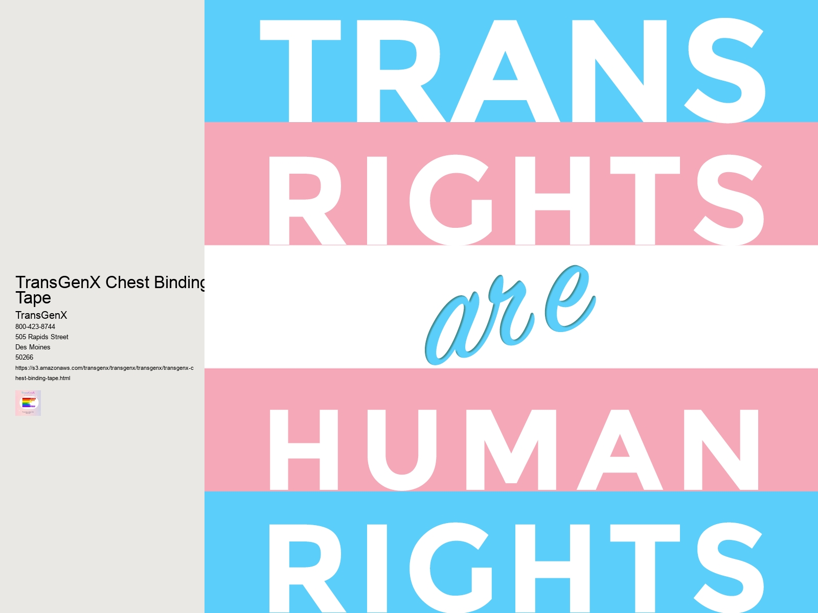 TransGenX Chest Binding Tape