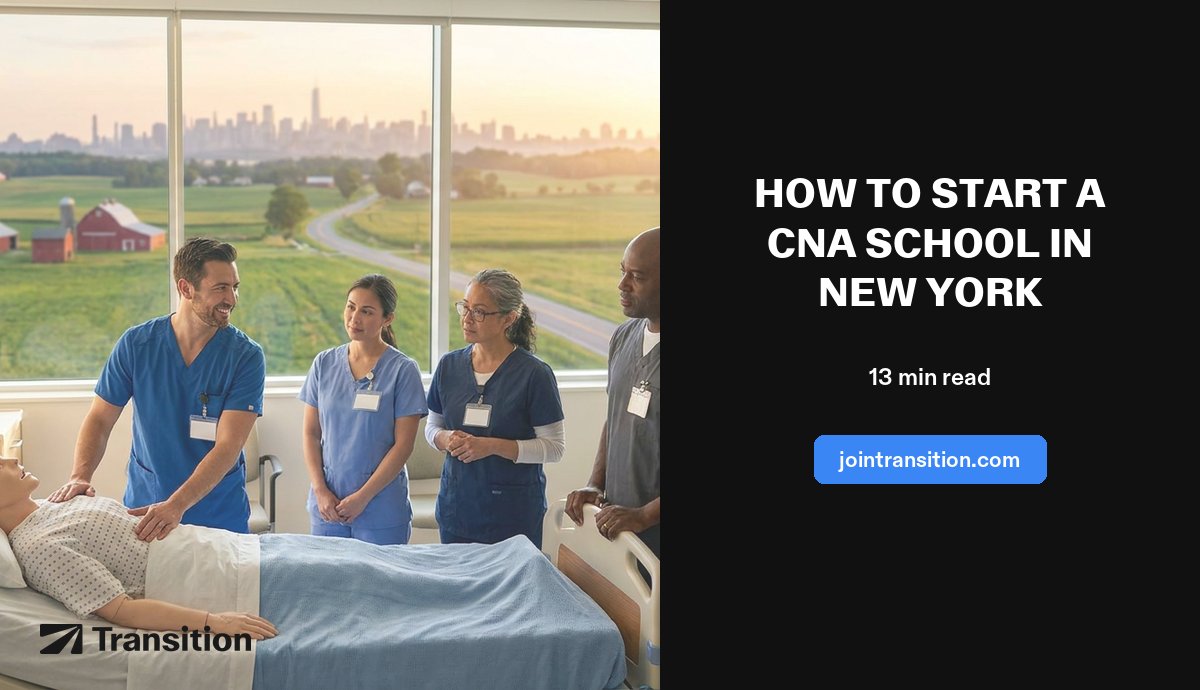 How to Start a CNA School in New York (2026 Guide)
