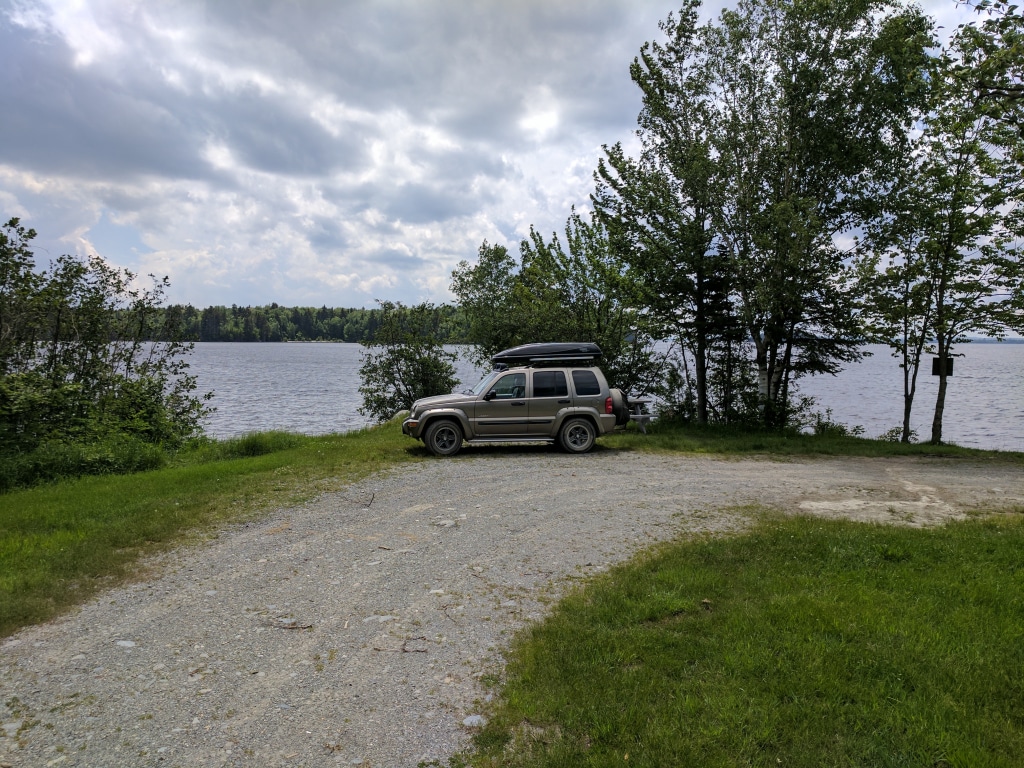 Camping at Jewett Cove Travels in Liberty
