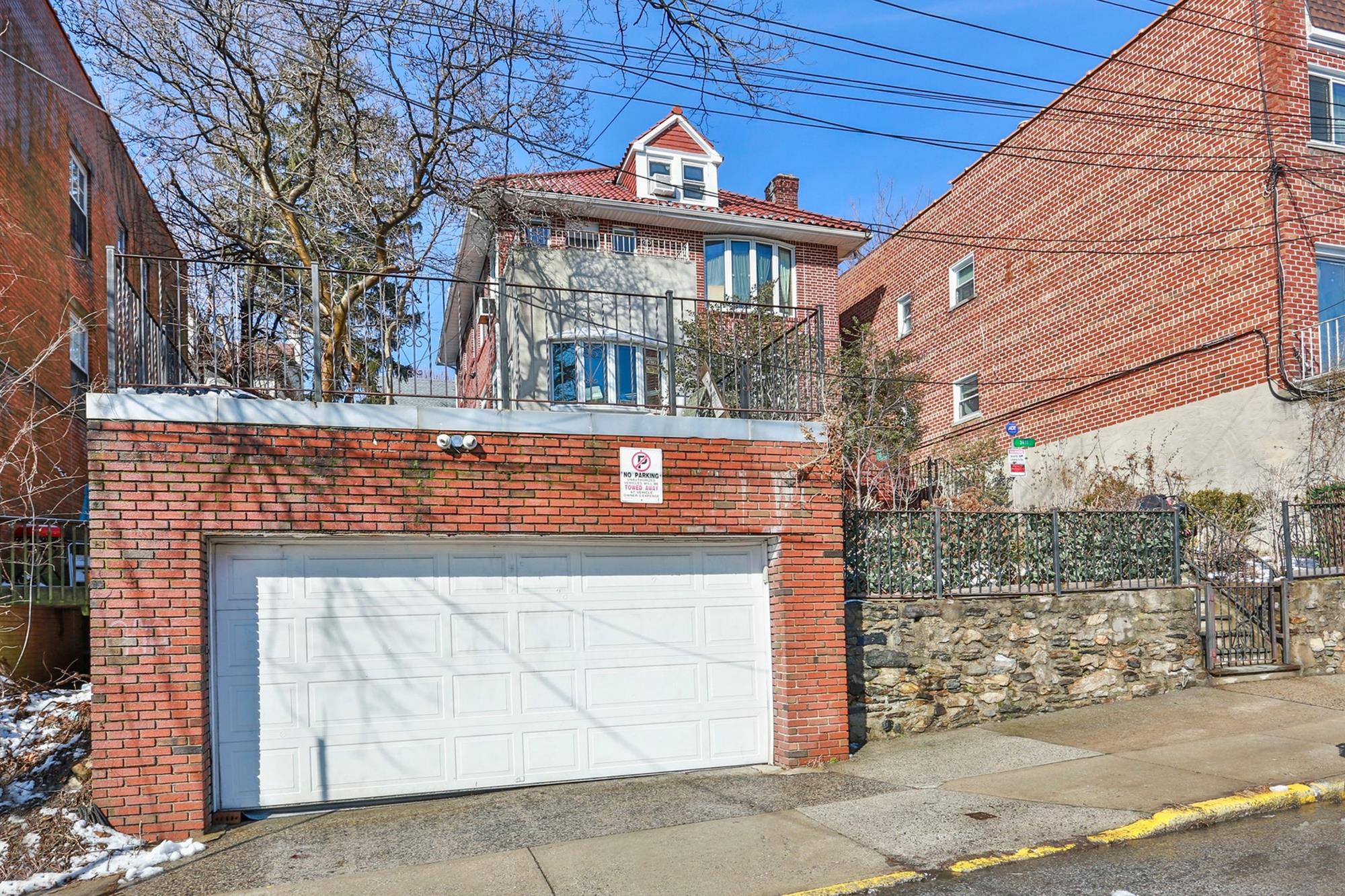 2Family Brick House w/ Garage, Patio & Roof Terrace at 3411 Riverdale