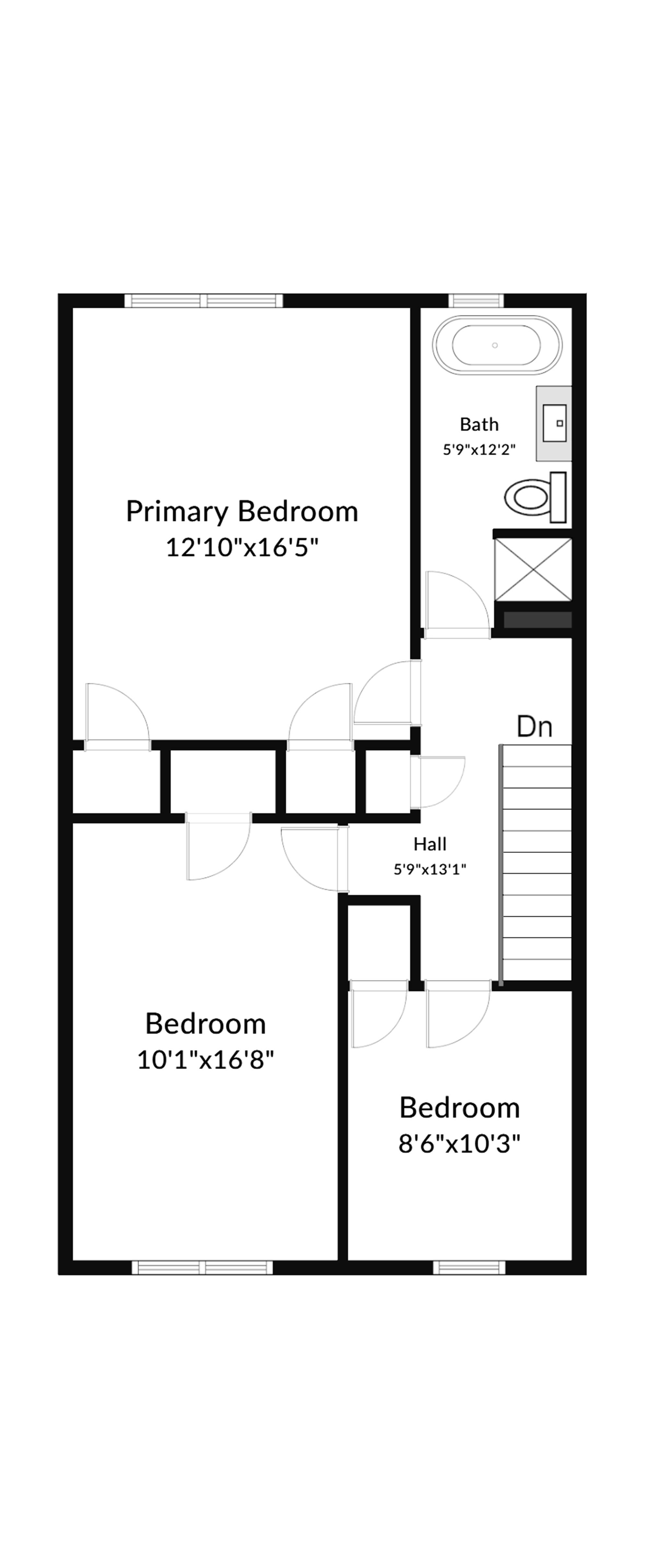 Spacious 3-Bd. Brick Townhouse with Deck & Yard on a Quiet, Tree-Lined Street