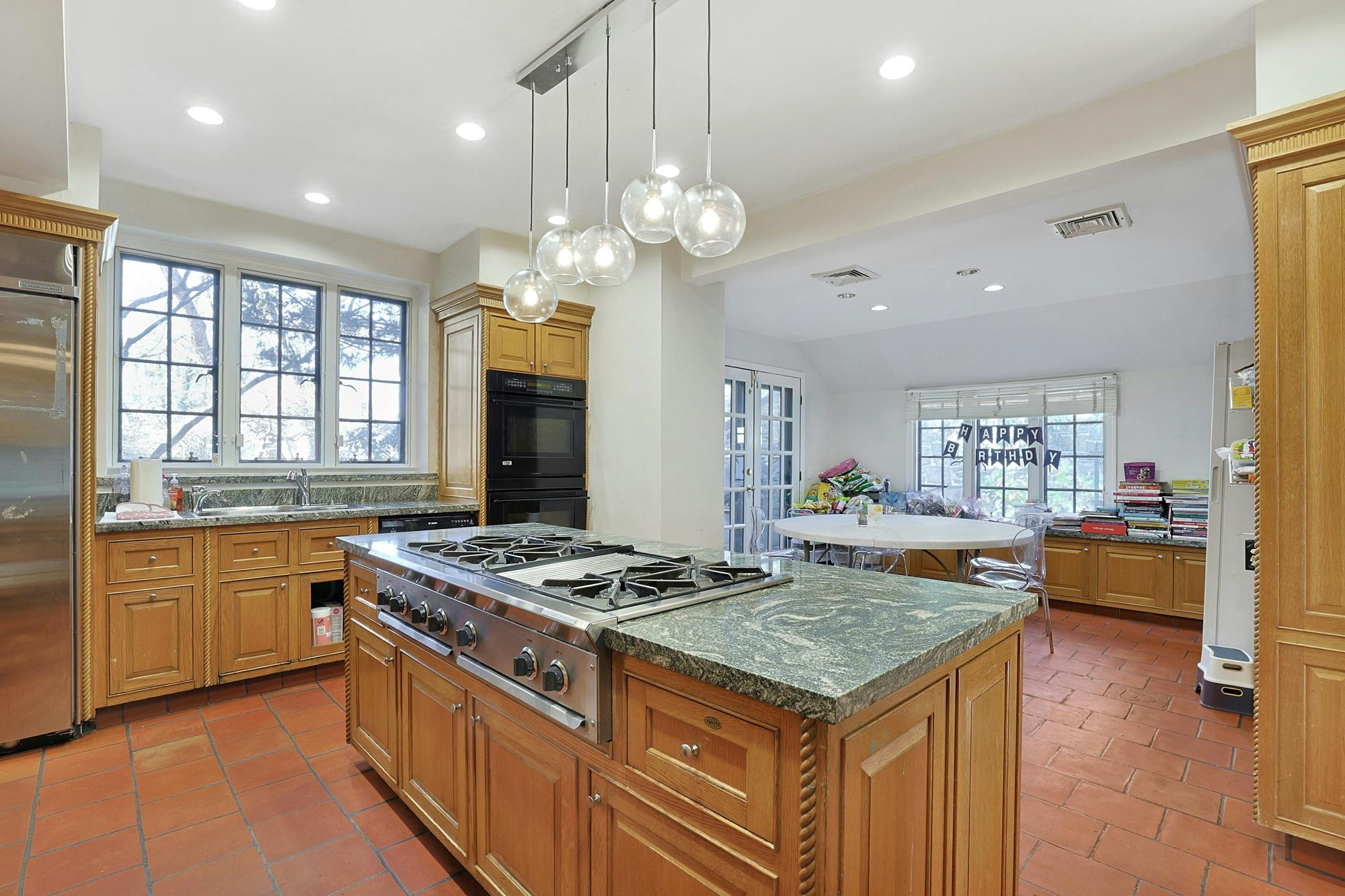 Grand & Classic 8-Bd. 1920s Tudor-Style Mansion with Guest House, Office Cottage, Patio & Level, Grassy Yard on Cul-de-Sac