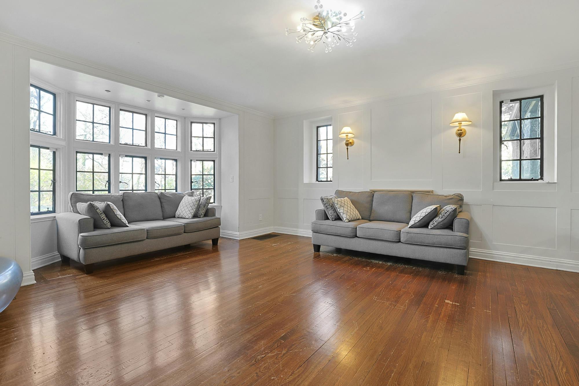 Grand & Classic 8-Bd. 1920s Tudor-Style Mansion with Guest House, Office Cottage, Patio & Level, Grassy Yard on Cul-de-Sac