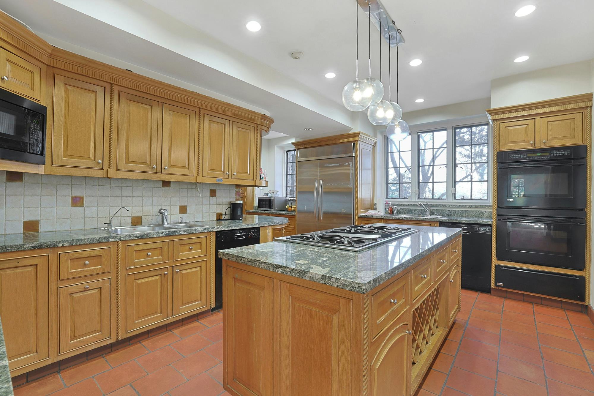 Grand & Classic 8-Bd. 1920s Tudor-Style Mansion with Guest House, Office Cottage, Patio & Level, Grassy Yard on Cul-de-Sac