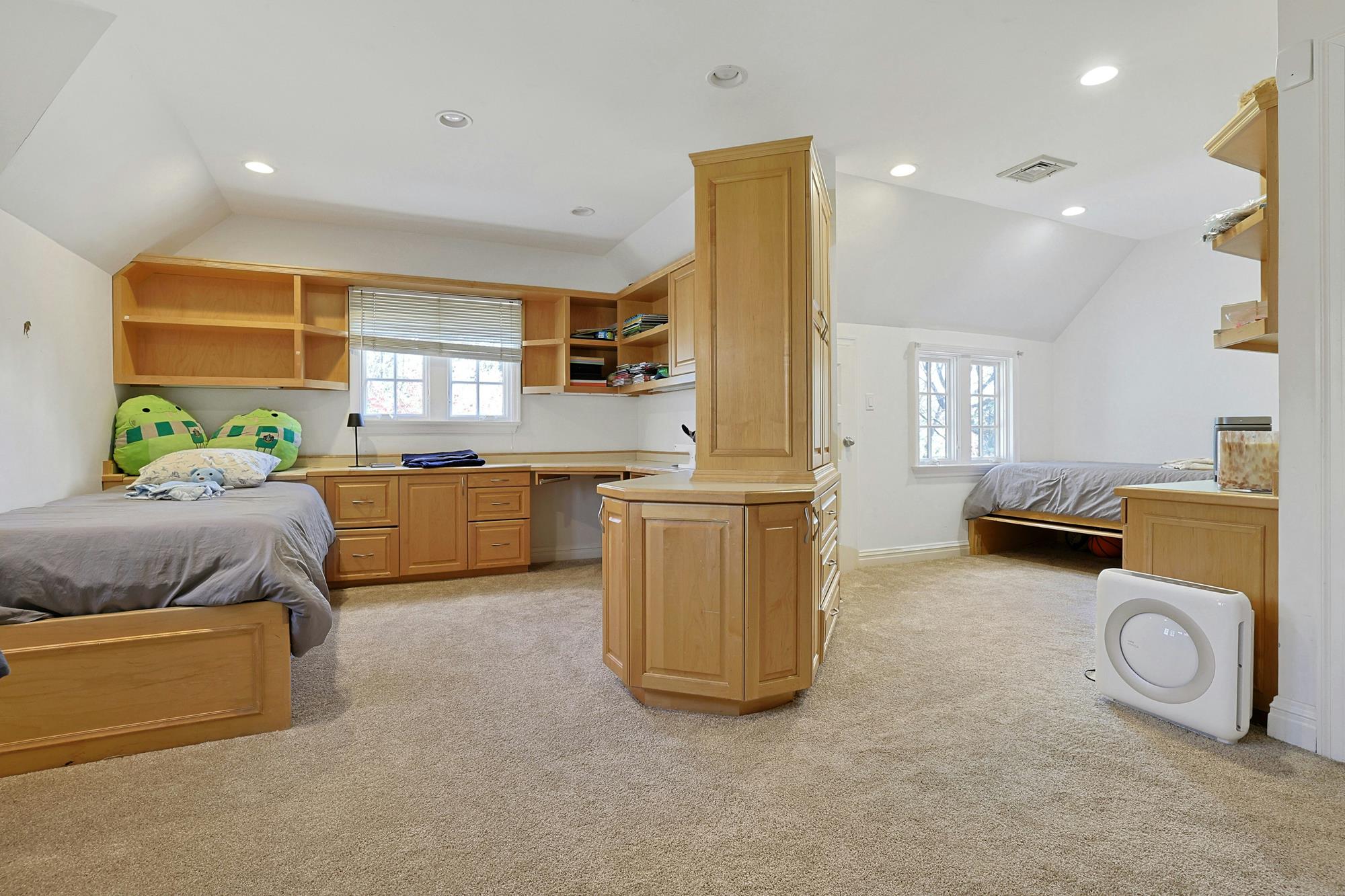 Grand & Classic 8-Bd. 1920s Tudor-Style Mansion with Guest House, Office Cottage, Patio & Level, Grassy Yard on Cul-de-Sac