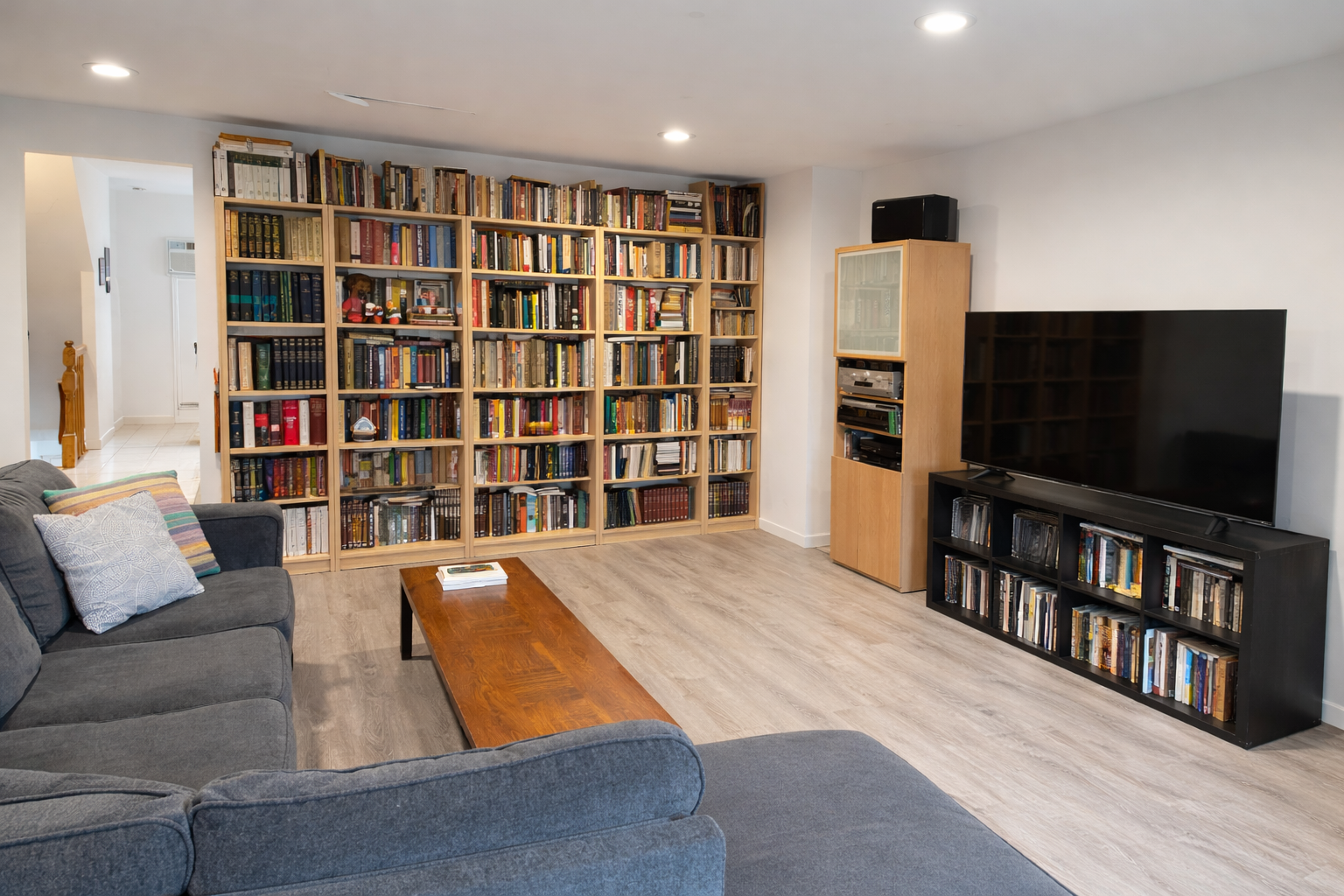 Two-Family Brick House with Balcony, Terrace, Garage, Driveway & Garden