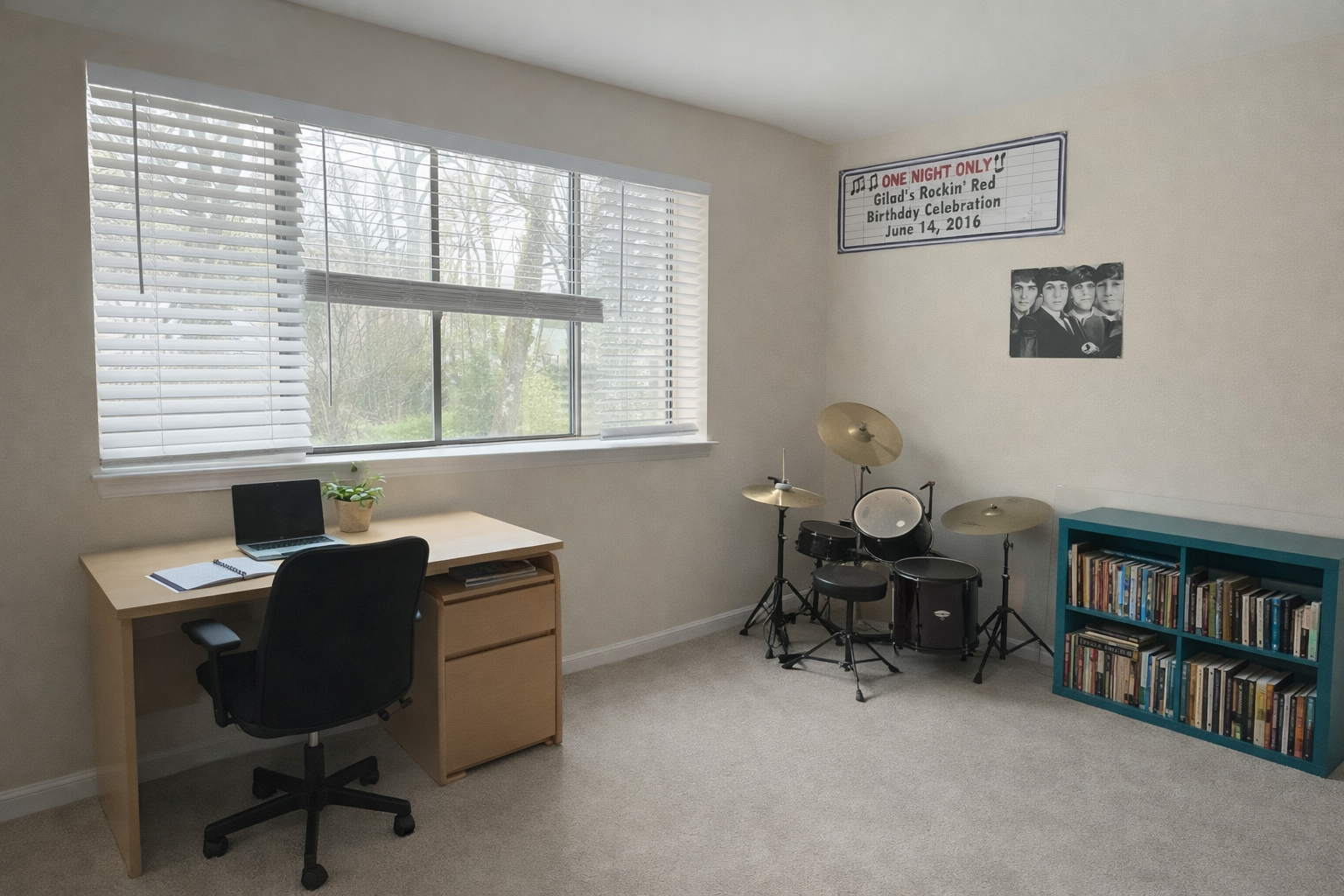 Two-Family Brick House with Balcony, Terrace, Garage, Driveway & Garden