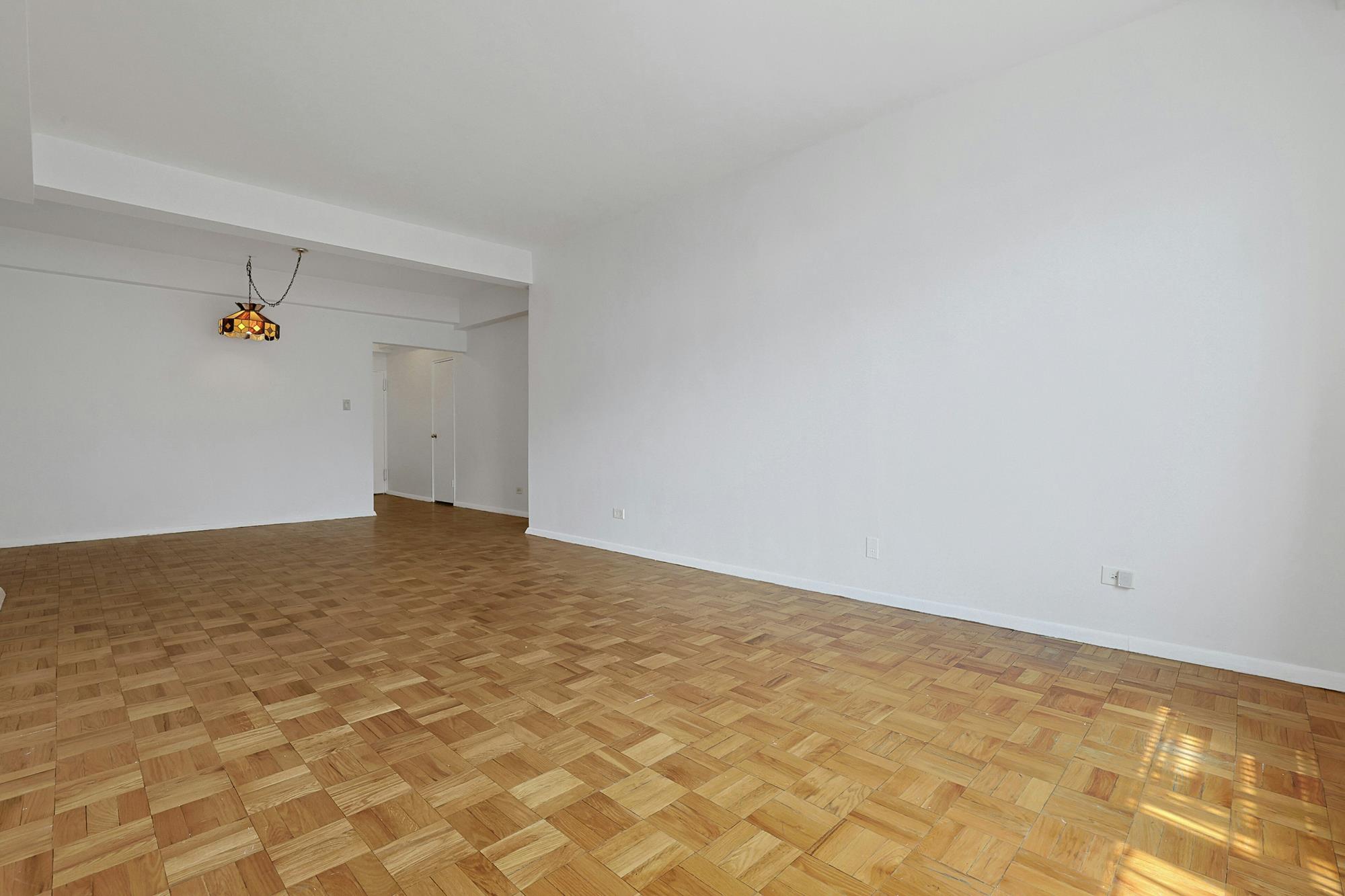 Lobby-Level Junior-4 (Convertible to 2-Bd.) Co-op with Doormen & Parking Availability
