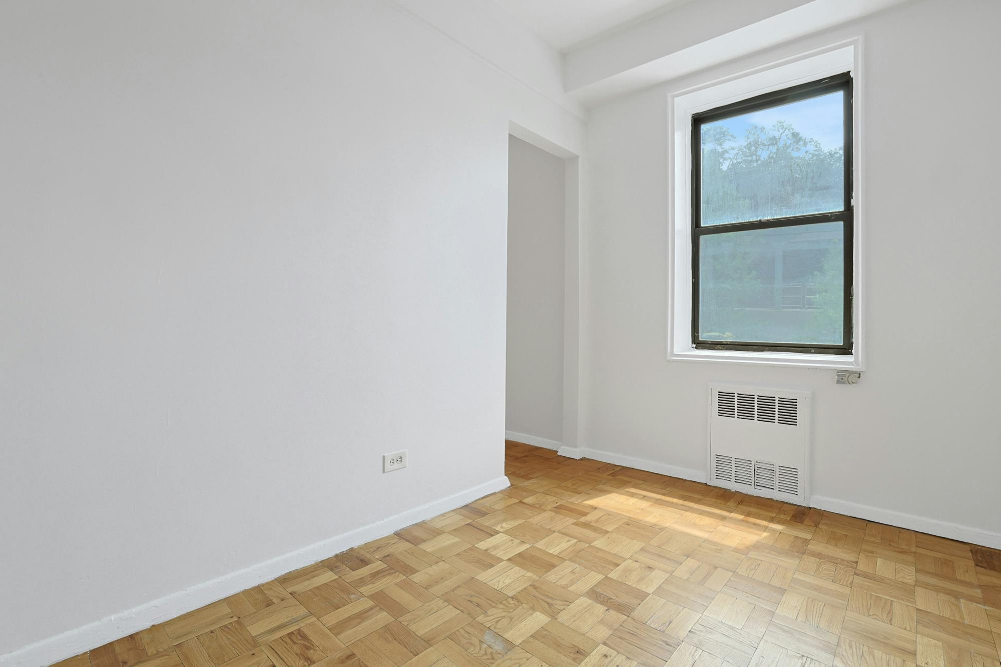 Lobby-Level Junior-4 (Convertible to 2-Bd.) Co-op with Doormen & Parking Availability