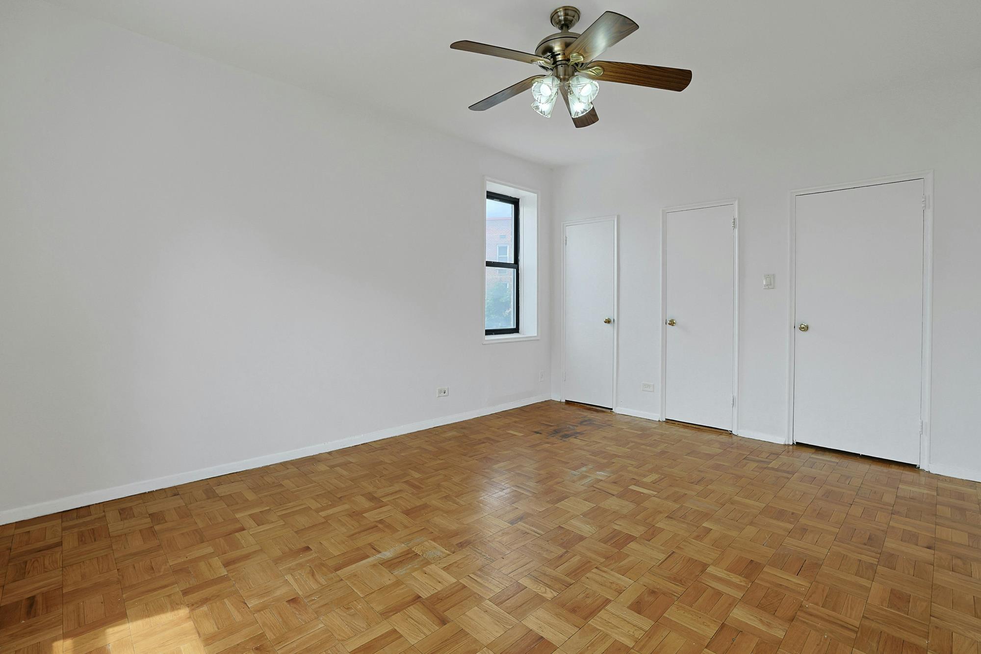 Lobby-Level Junior-4 (Convertible to 2-Bd.) Co-op with Doormen & Parking Availability