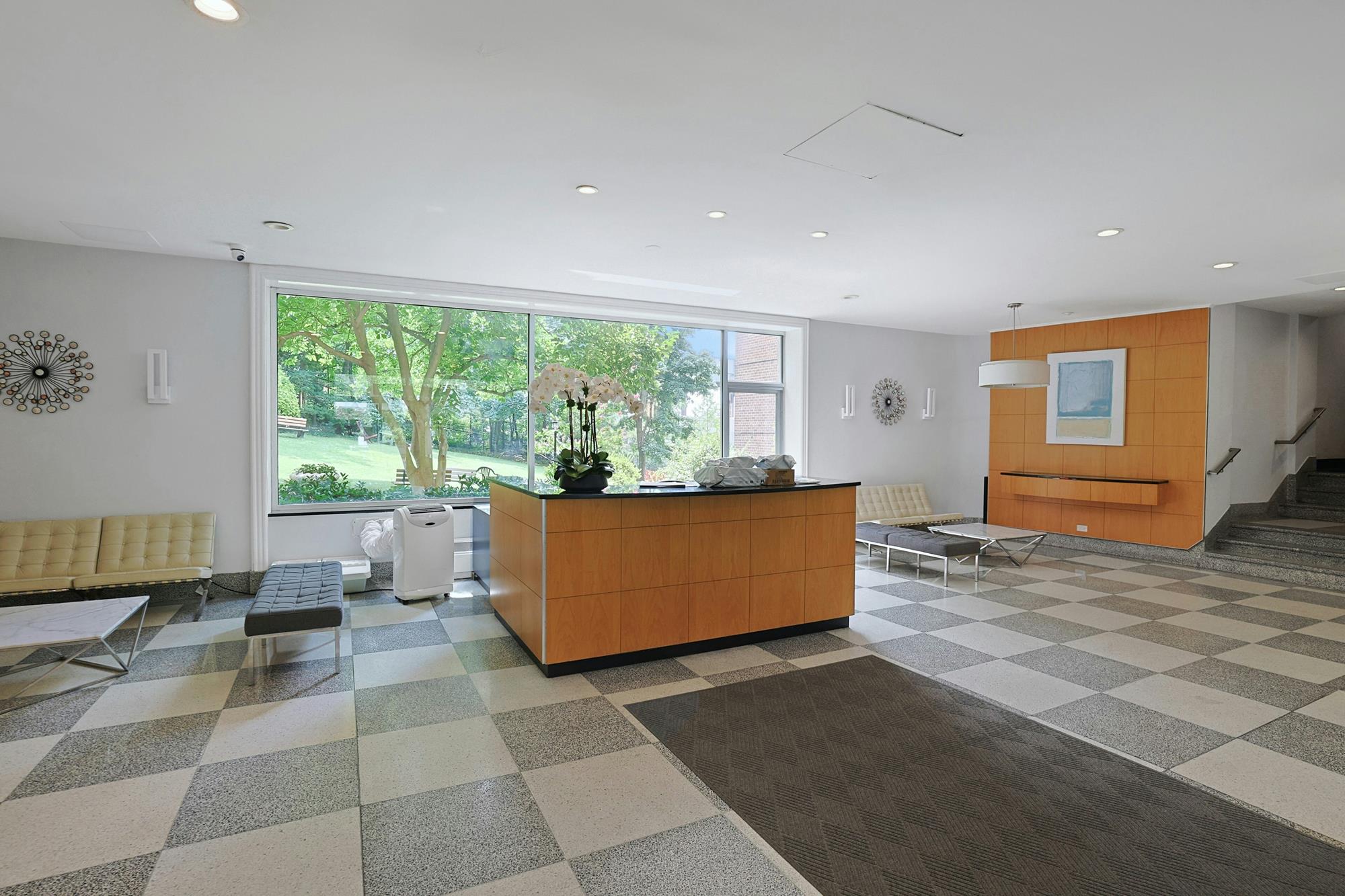 Lobby-Level Junior-4 (Convertible to 2-Bd.) Co-op with Doormen & Parking Availability