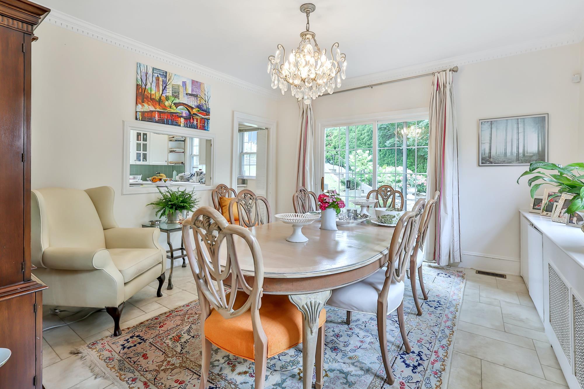 4-Bd. Dutch Center-Hall Colonial with Landscaped Garden & Wraparound Patio on Leafy Cul-de-Sac