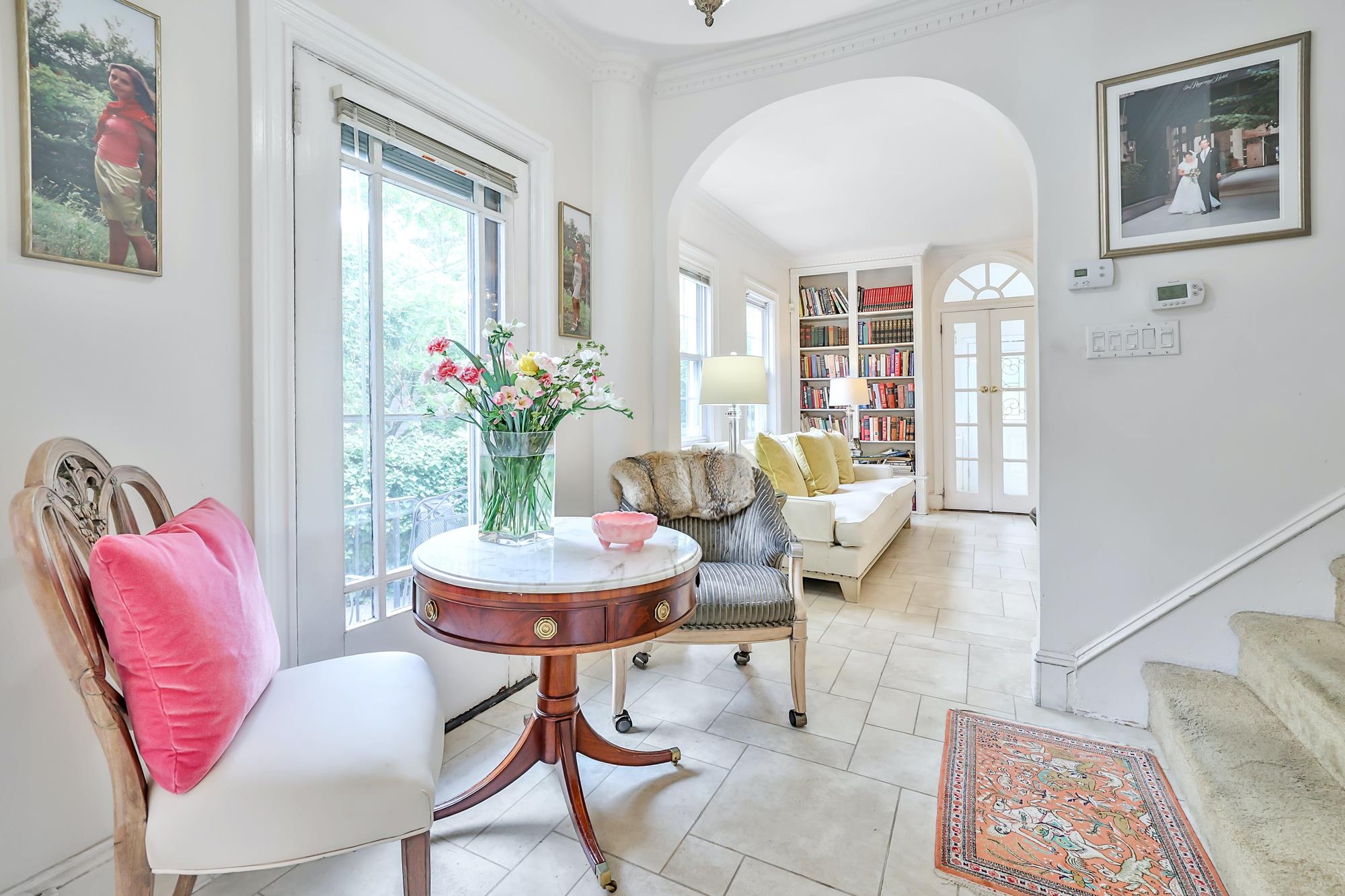 4-Bd. Dutch Center-Hall Colonial with Landscaped Garden & Wraparound Patio on Leafy Cul-de-Sac