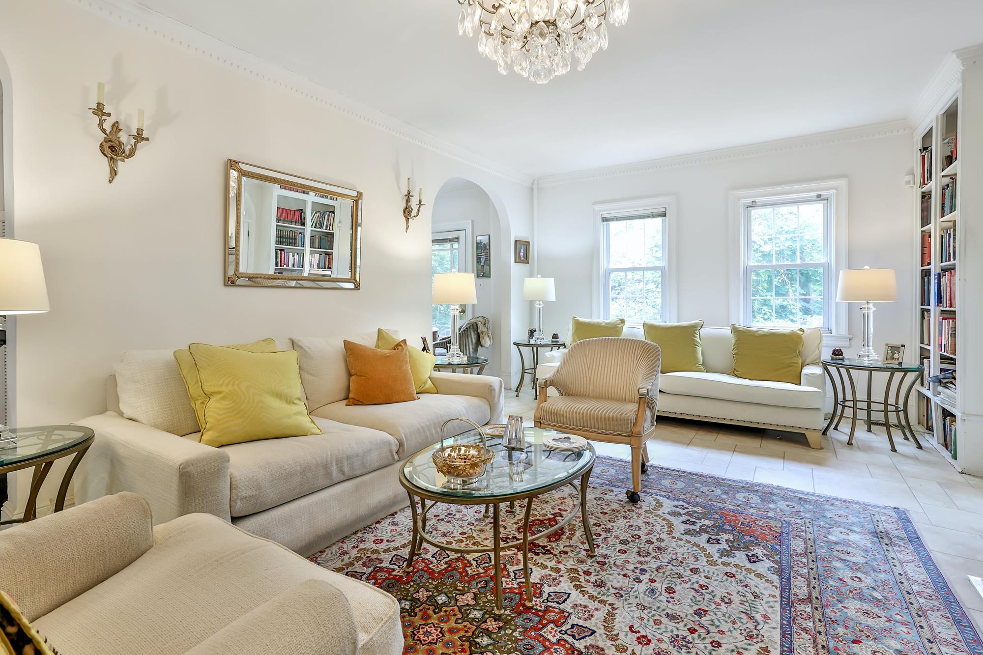 4-Bd. Dutch Center-Hall Colonial with Landscaped Garden & Wraparound Patio on Leafy Cul-de-Sac