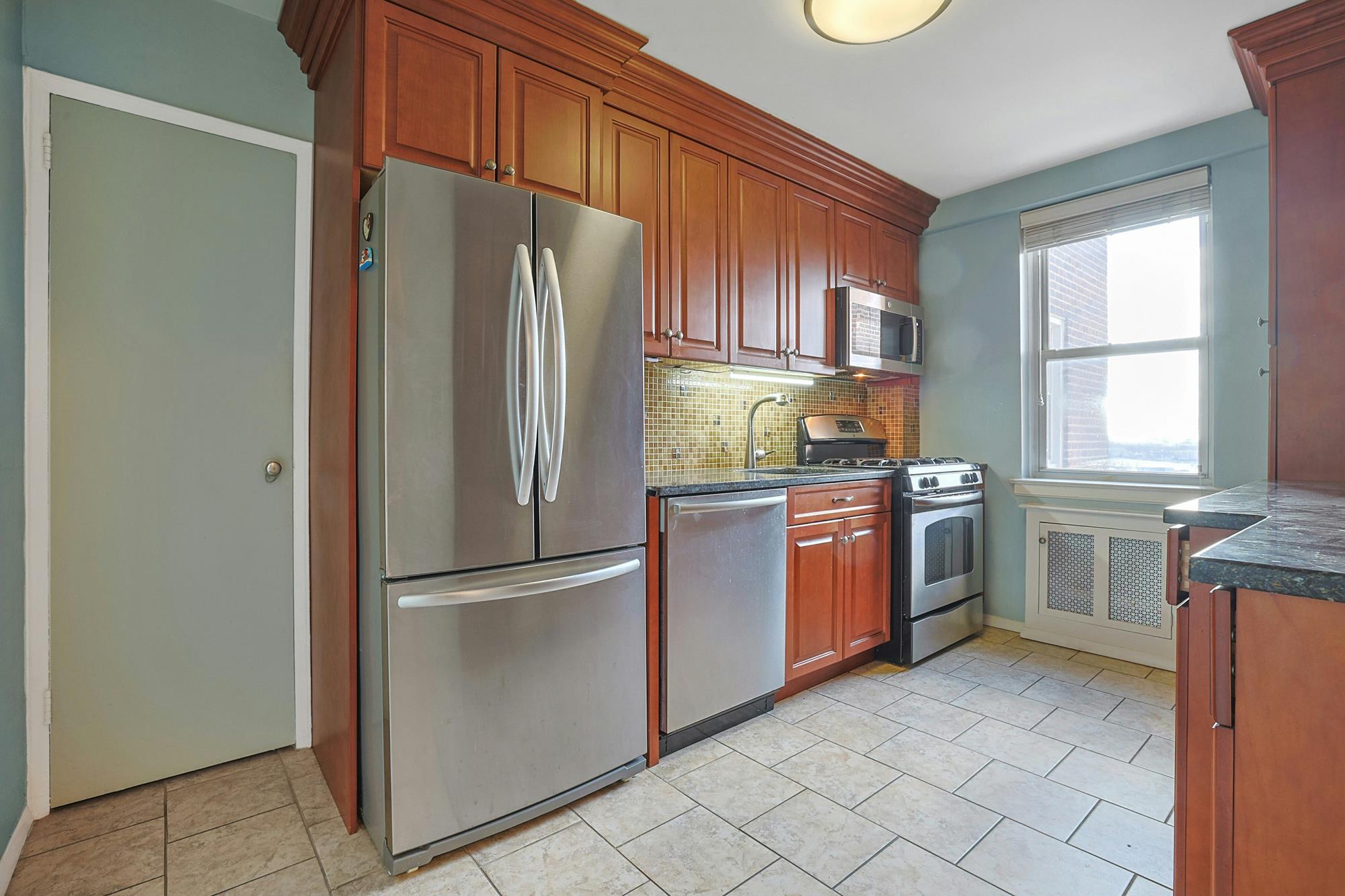 Sunny & Spacious 2-Bd. (Convertible 3-Bd.) Co-op with Balcony, Pool & 24-Hr. Doormen at The Edmond Lee