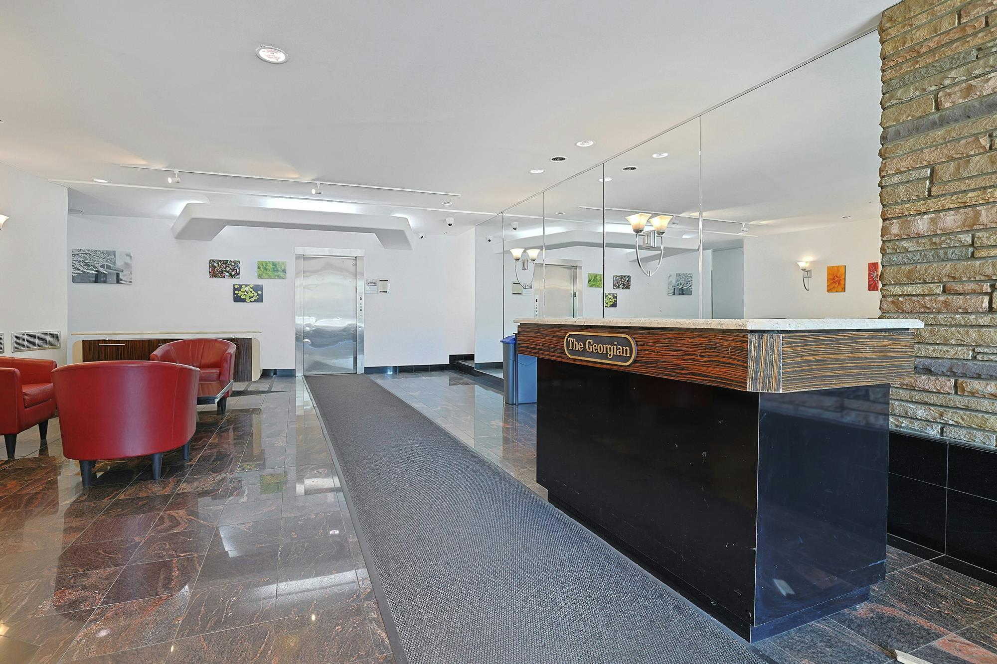 Bright & Spacious Junior-4 (Converted to 2-Bd.) Co-op with Balcony & Doormen at The Georgian