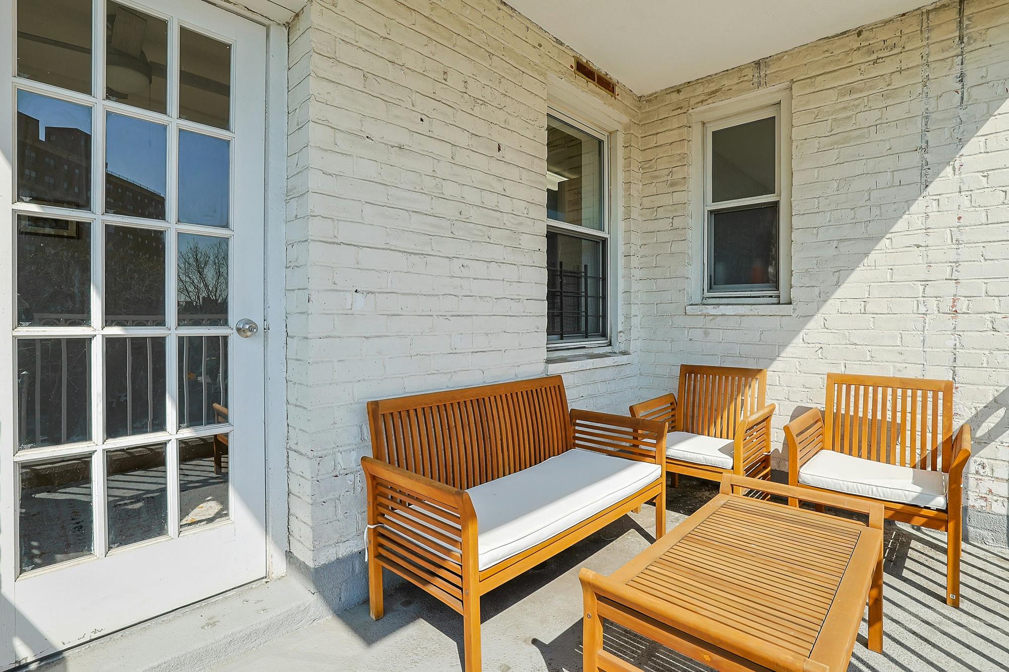 Bright & Spacious Junior-4 (Converted to 2-Bd.) Co-op with Balcony & Doormen at The Georgian