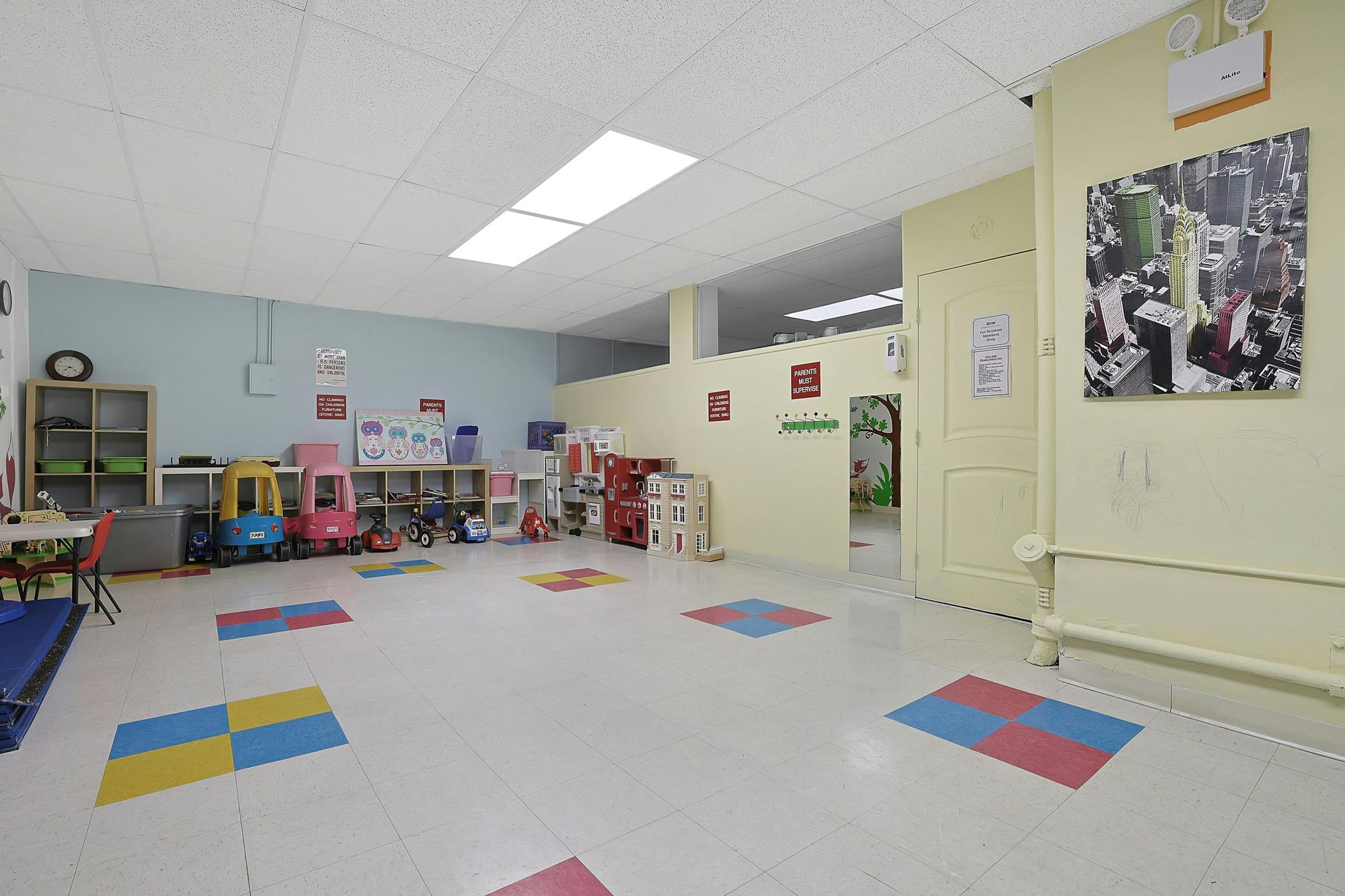 Bright & Spacious Junior-4 (Converted to 2-Bd.) Co-op with Balcony & Doormen at The Georgian