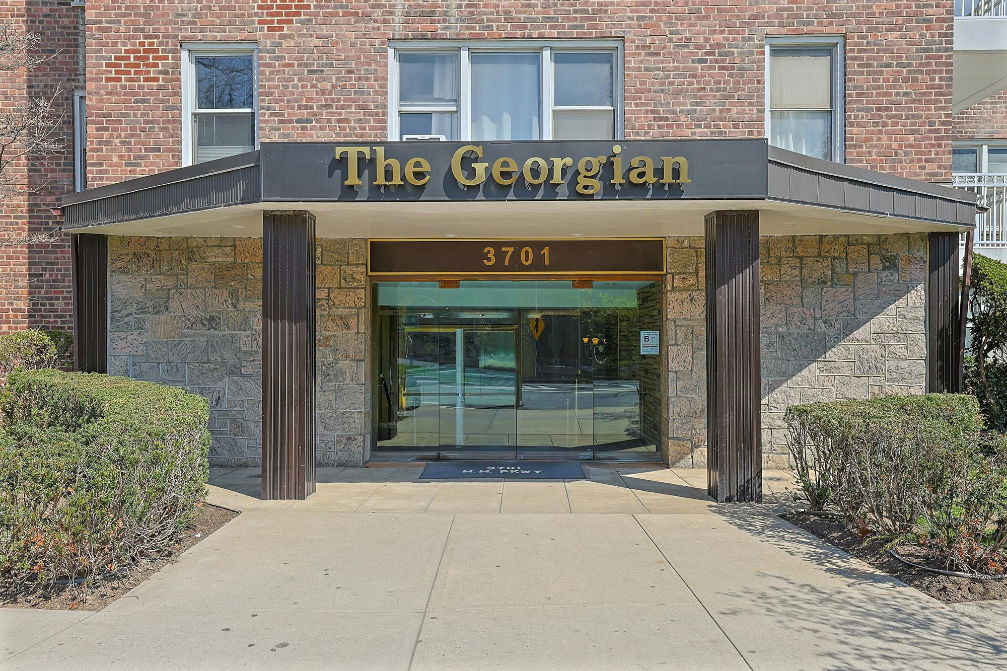 Bright & Spacious Junior-4 (Converted to 2-Bd.) Co-op with Balcony & Doormen at The Georgian