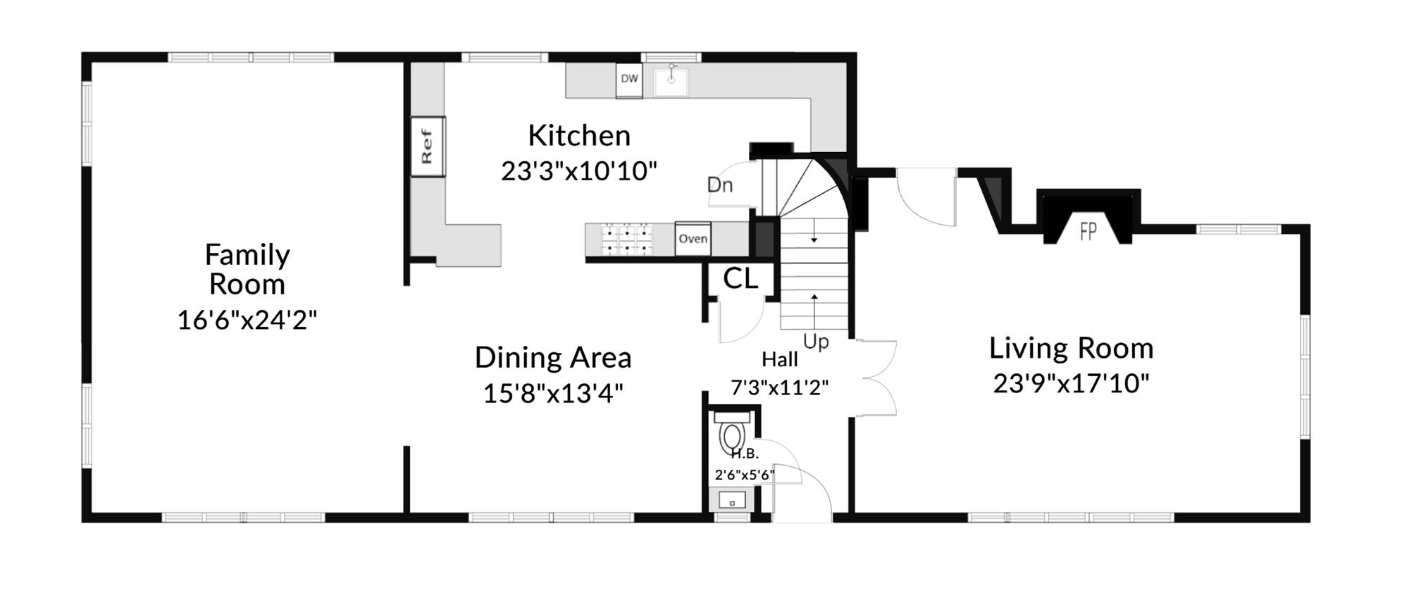 Classic & Spacious 5-Bd. Center-Hall Medieval Revival-Style House with Patio & Grassy Yard