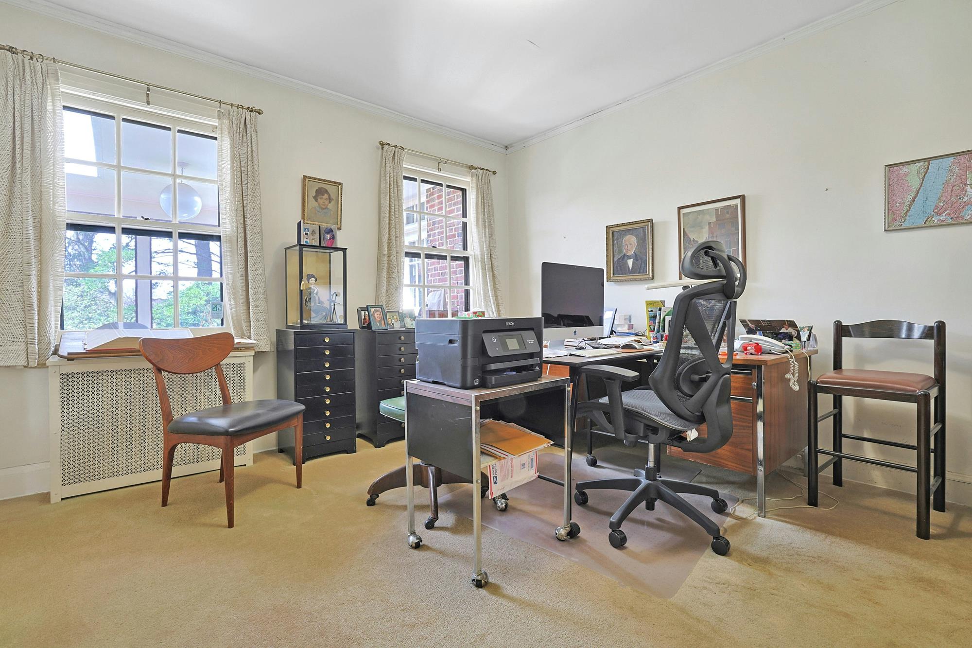 Classic & Spacious 4-Bd. Brick Center-Hall Colonial with Porch & Grassy Yards