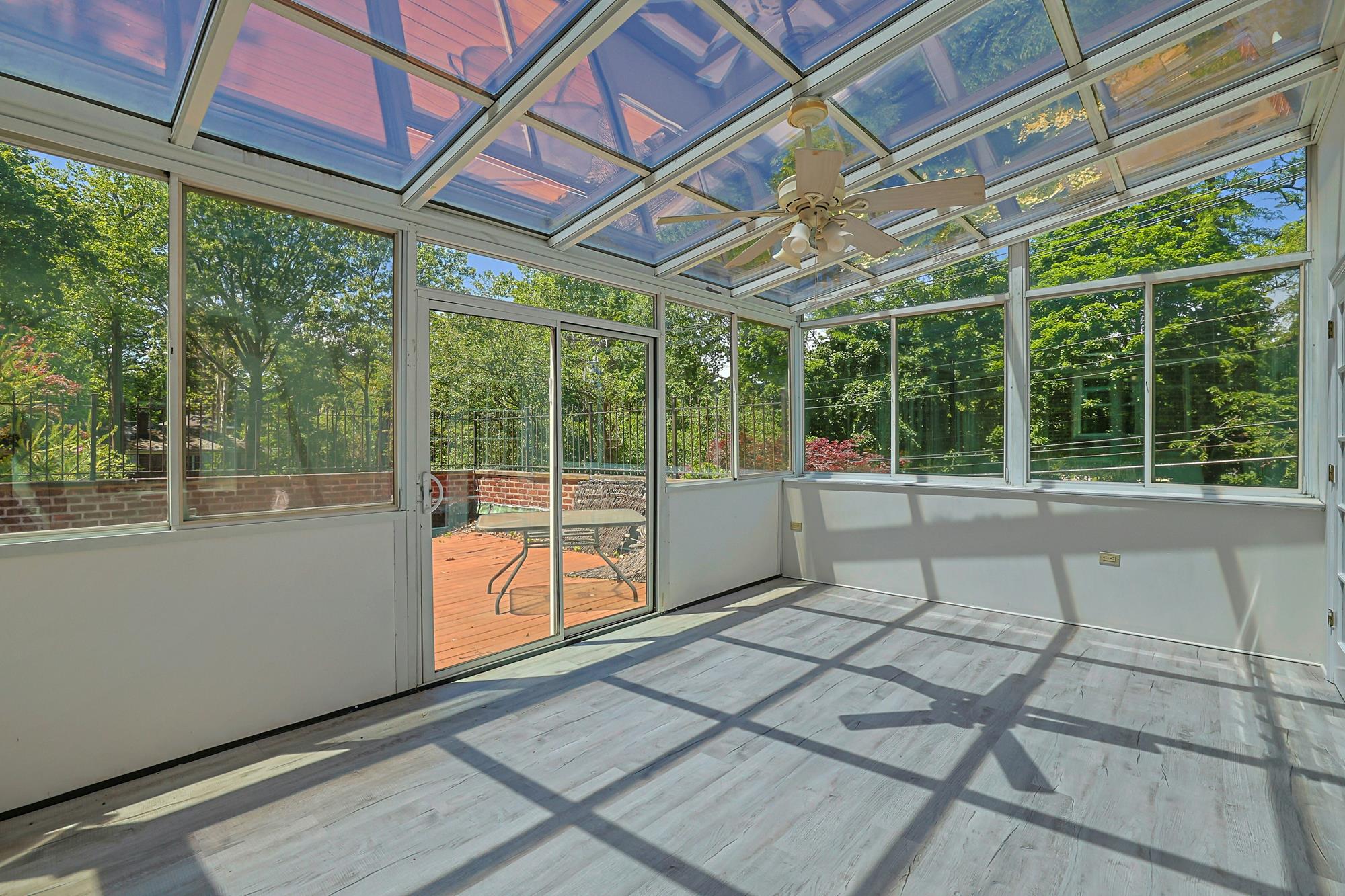 Spacious 4-Bd. Double Apartment with Glass Solarium & Large Private Roof Terrace + In-Unit Laundry Closet