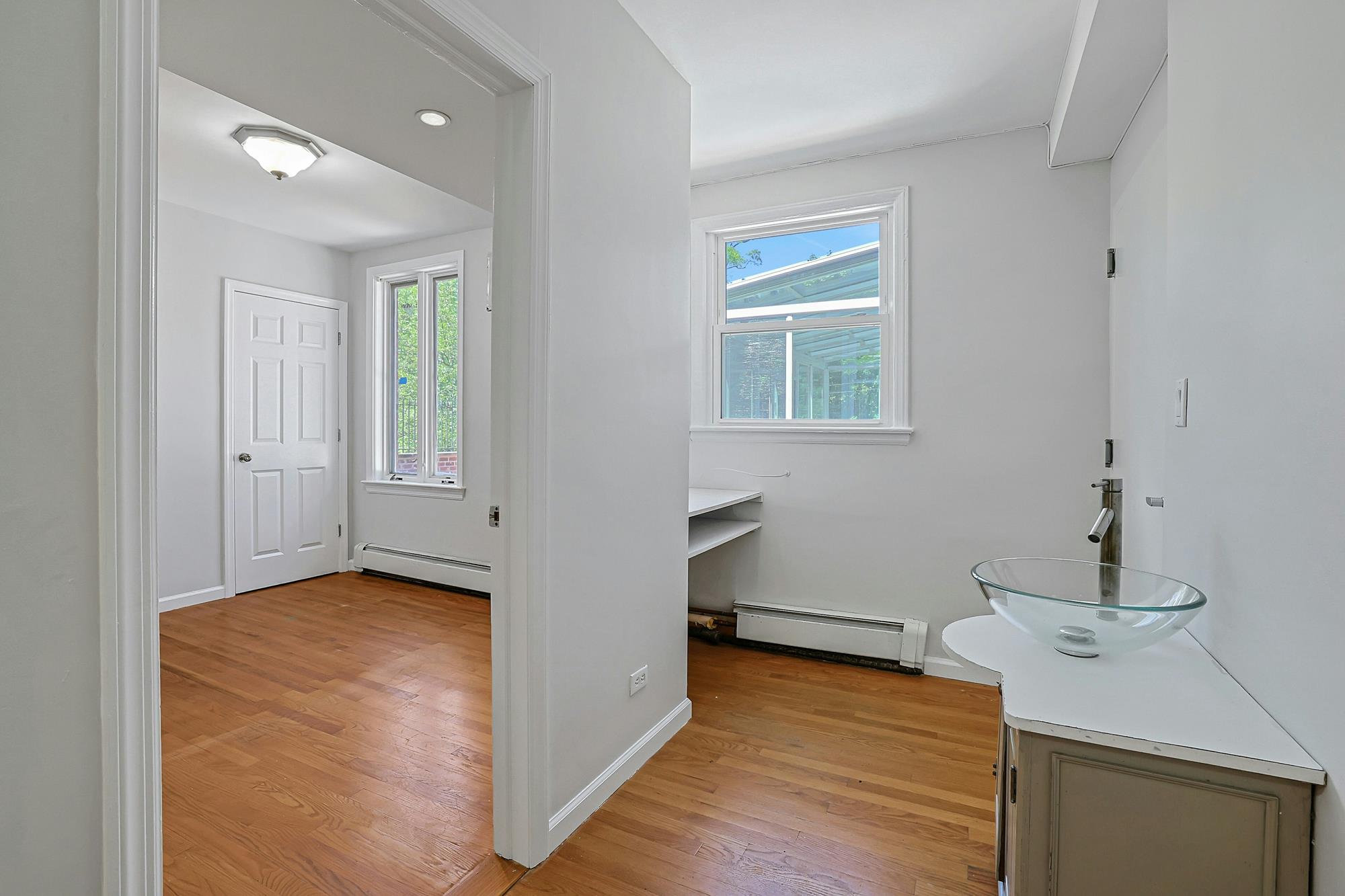 Spacious 4-Bd. Double Apartment with Glass Solarium & Large Private Roof Terrace + In-Unit Laundry Closet