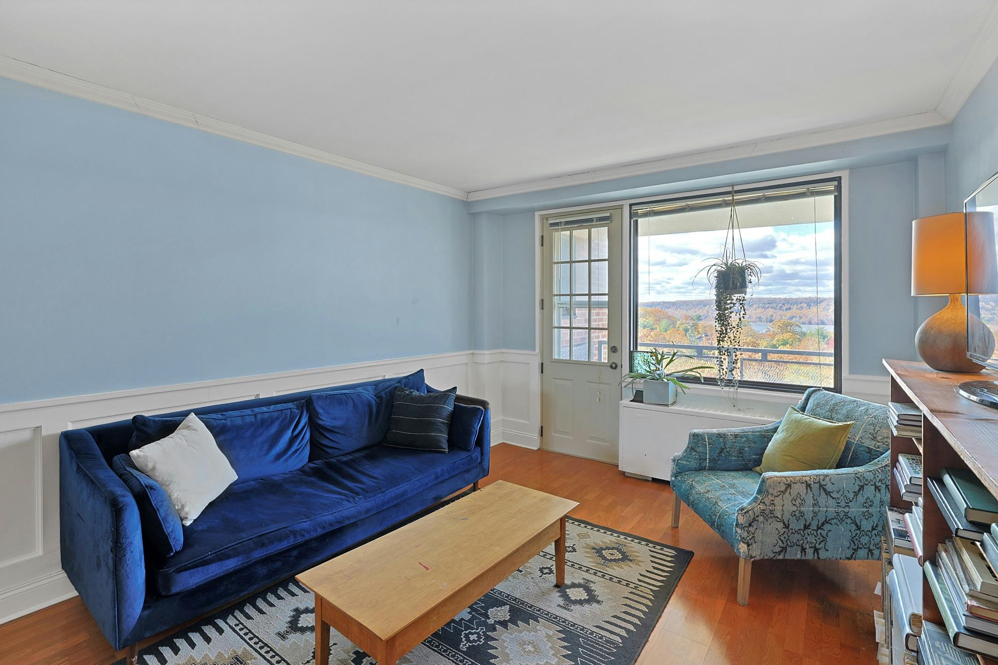 Luxury 1-Bd. Co-op with Spectacular River View, Sunset Balcony, Swimming Pool, Doormen & Parking Availability