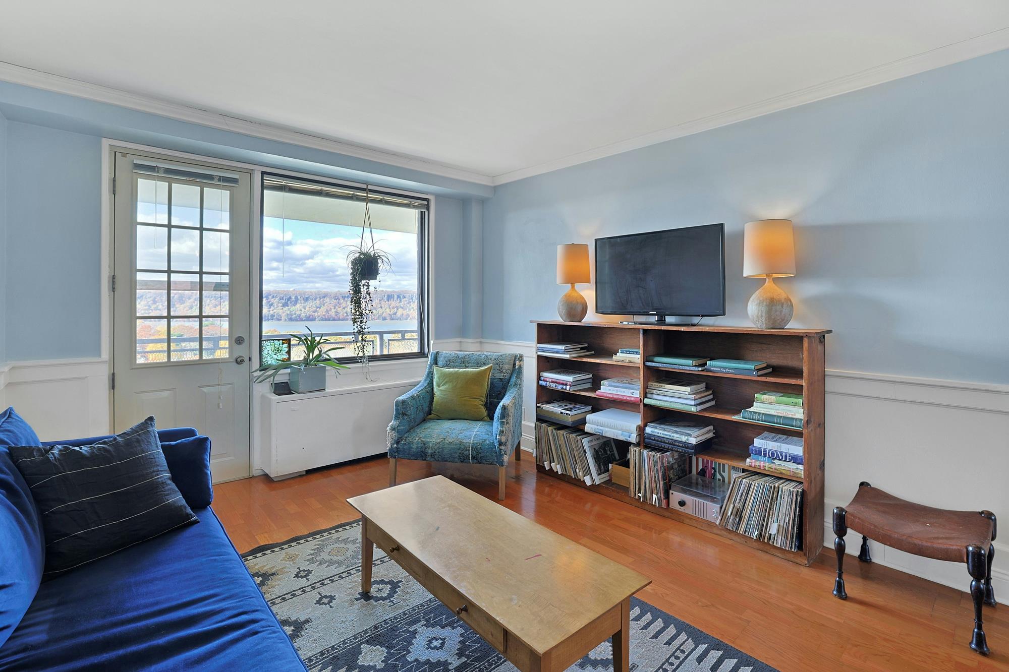 Luxury 1-Bd. Co-op with Spectacular River View, Sunset Balcony, Swimming Pool, Doormen & Parking Availability