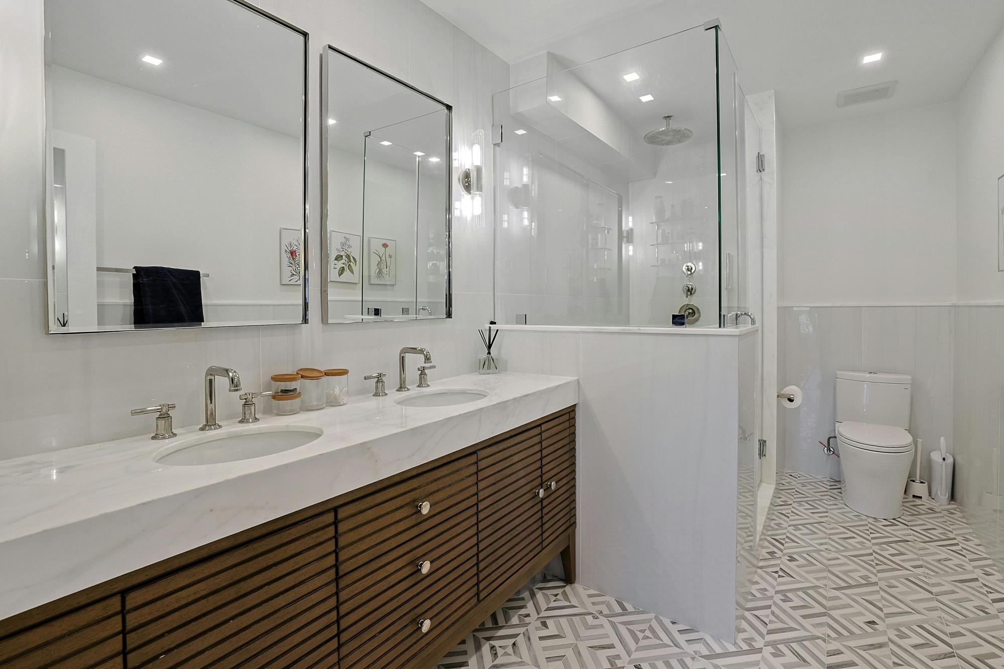 Spacious & Newly Renovated Triplex Townhouse with Luxe Condo Amenities, Seasonal Water Views, Deck, Garden & 2 Parking Spaces on Cul-de-Sac