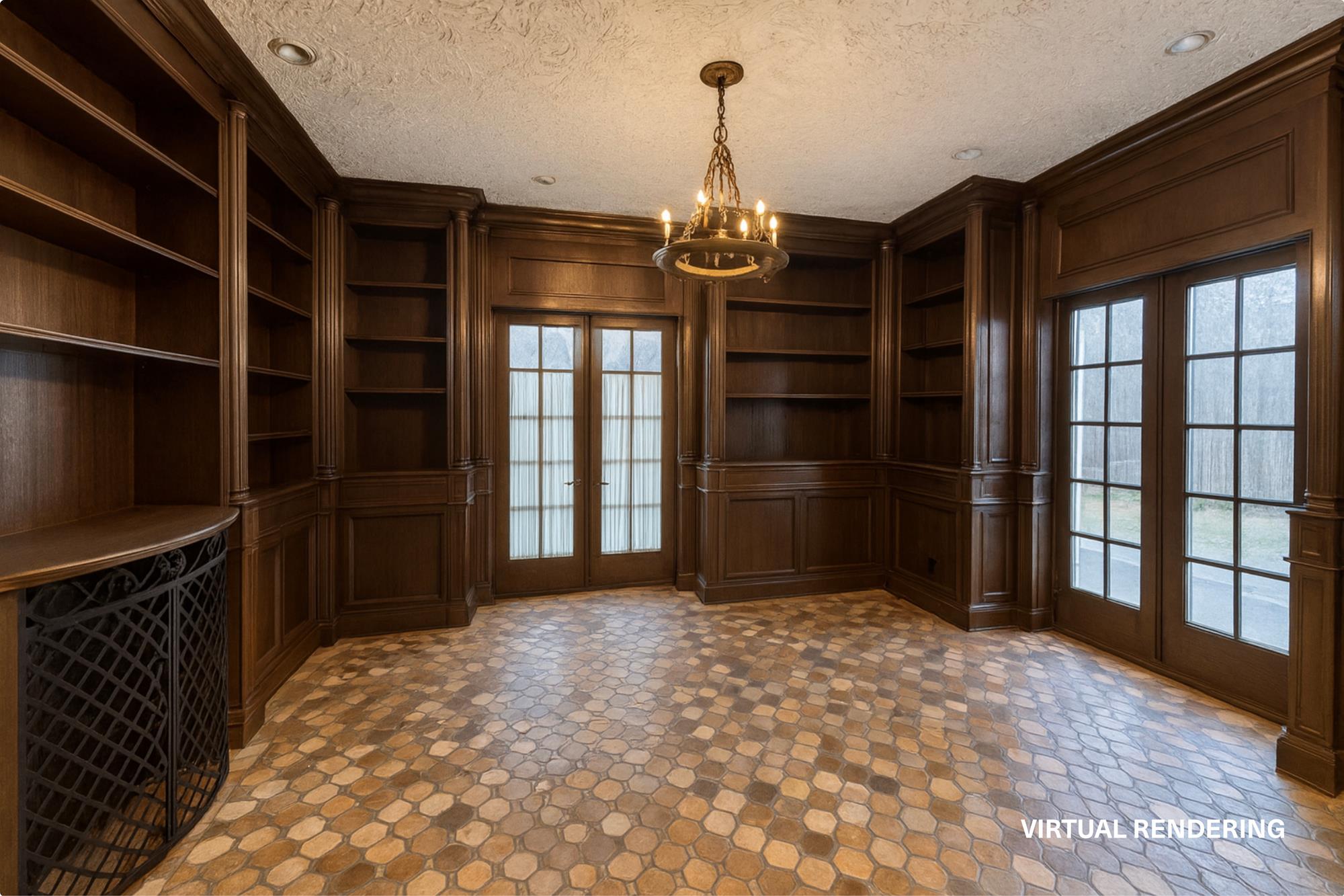 Classic & Spacious 4-Bd. 1920s Mediterranean-Style House on Half an Acre with Front Terrace & Wraparound Patio