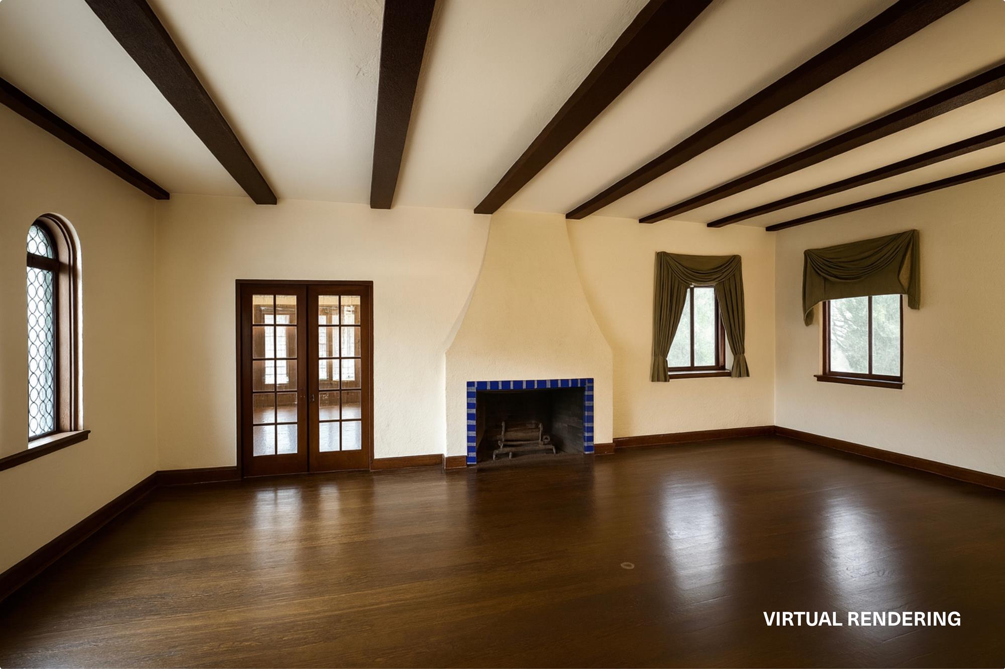 Classic & Spacious 4-Bd. 1920s Mediterranean-Style House on Half an Acre with Front Terrace & Wraparound Patio